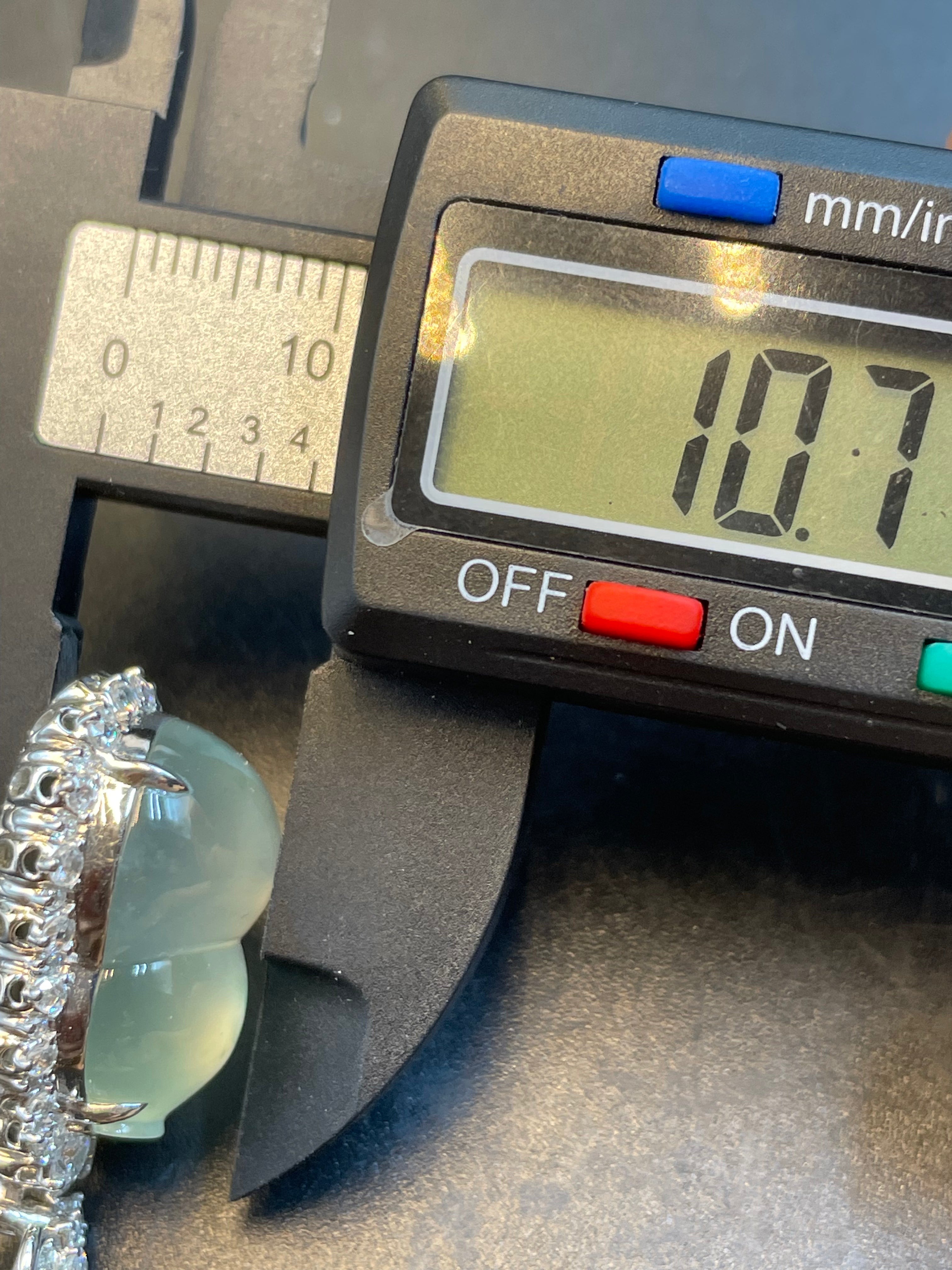 緬甸天然翡翠冰種葫蘆/福祿吊墜