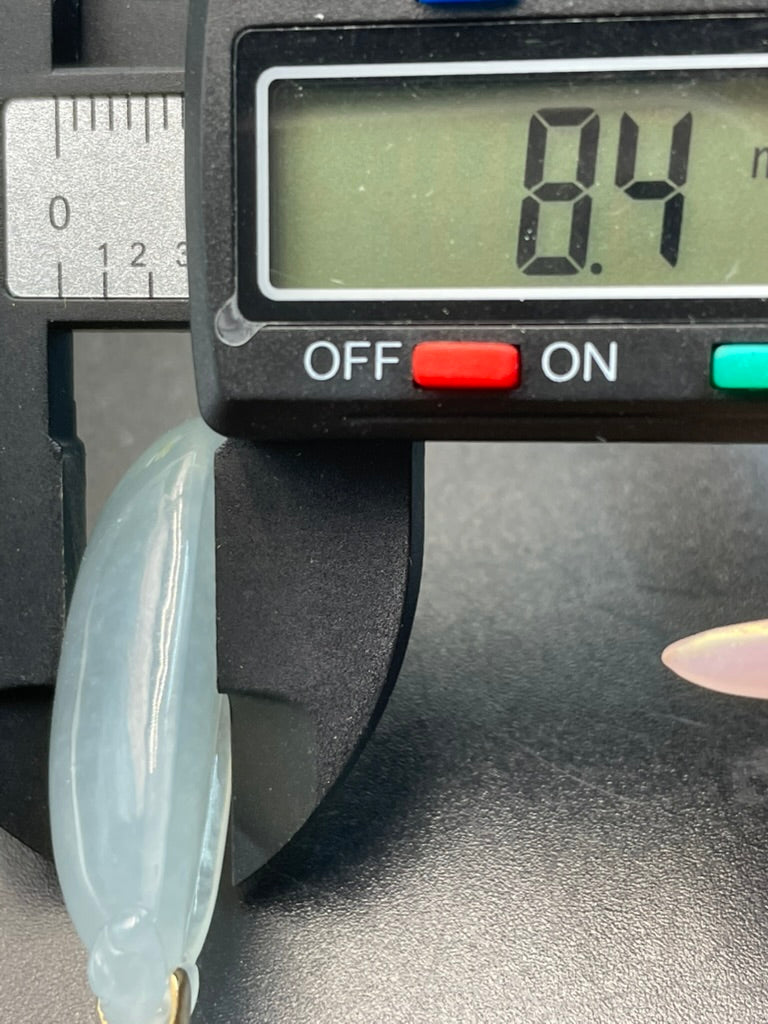 天然緬甸翡翠冰種福瓜吊墜