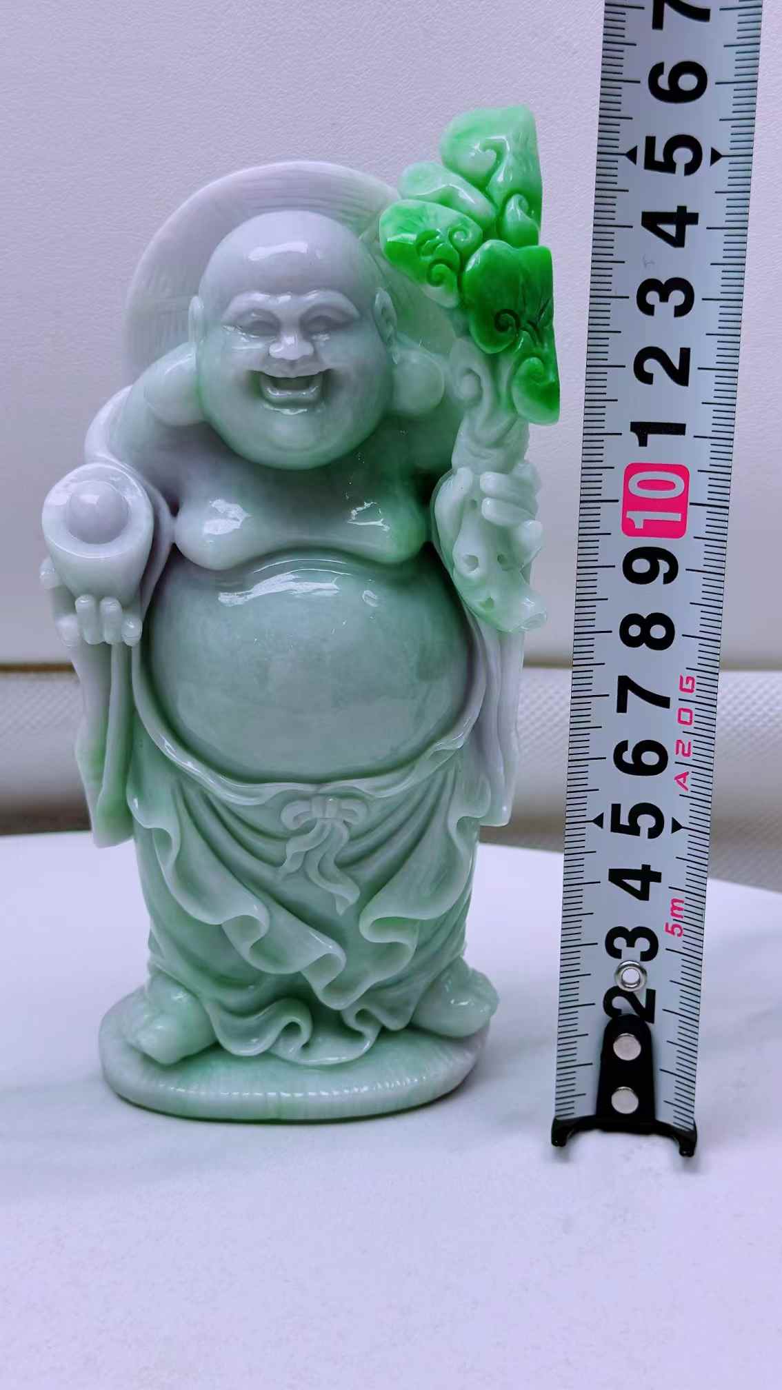 翡翠 彌勒擺件