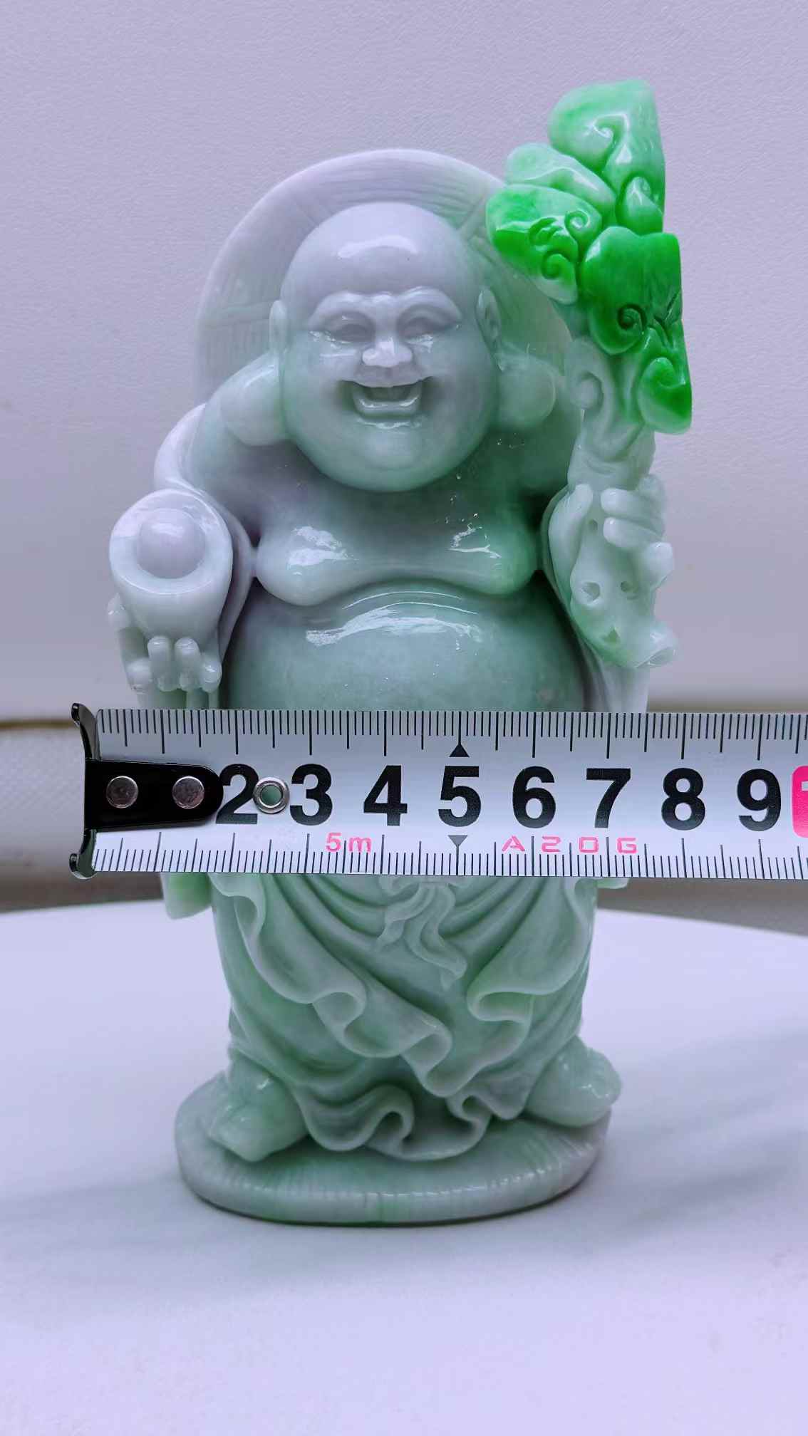 翡翠 彌勒擺件