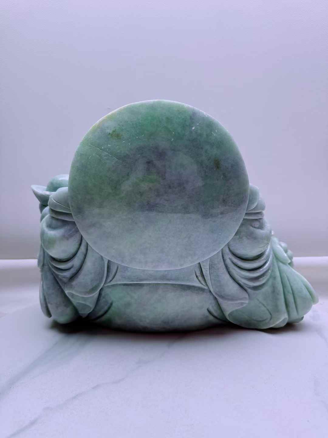 翡翠彌勒擺件