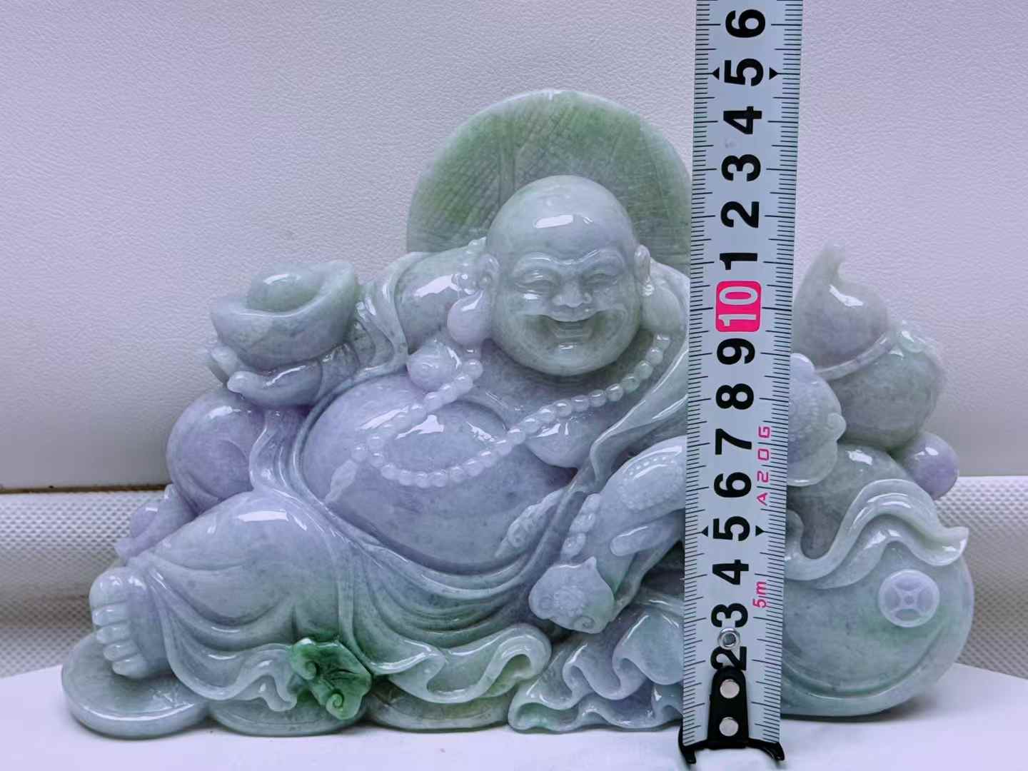 翡翠 彌勒擺件