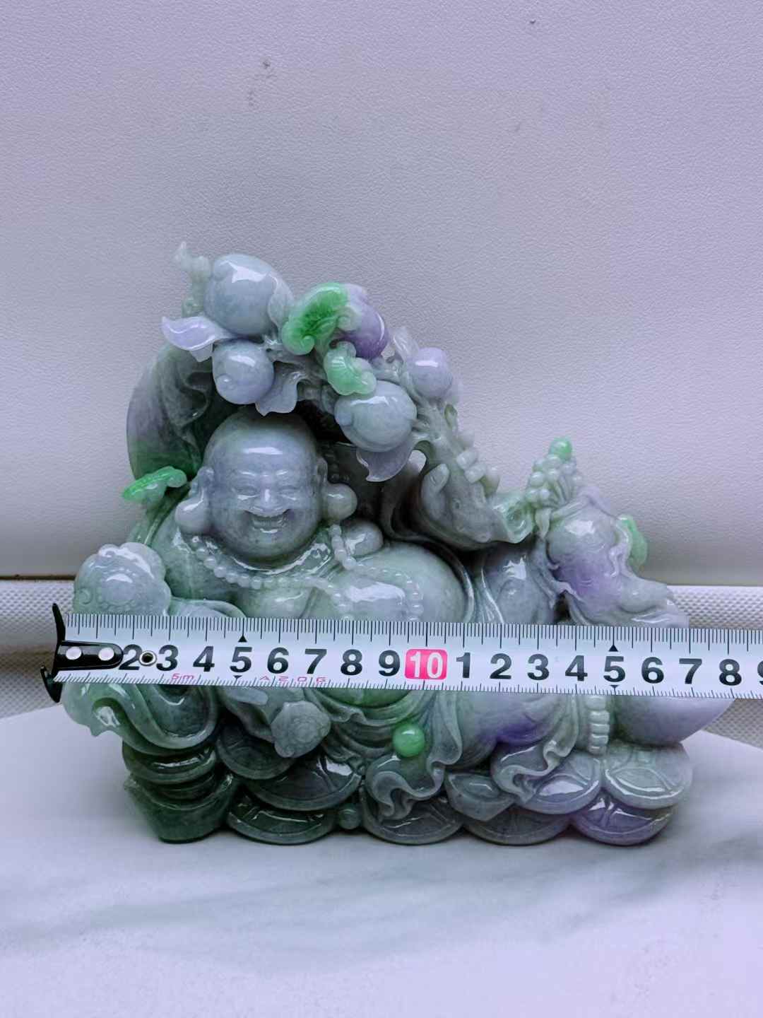 翡翠 彌勒擺件
