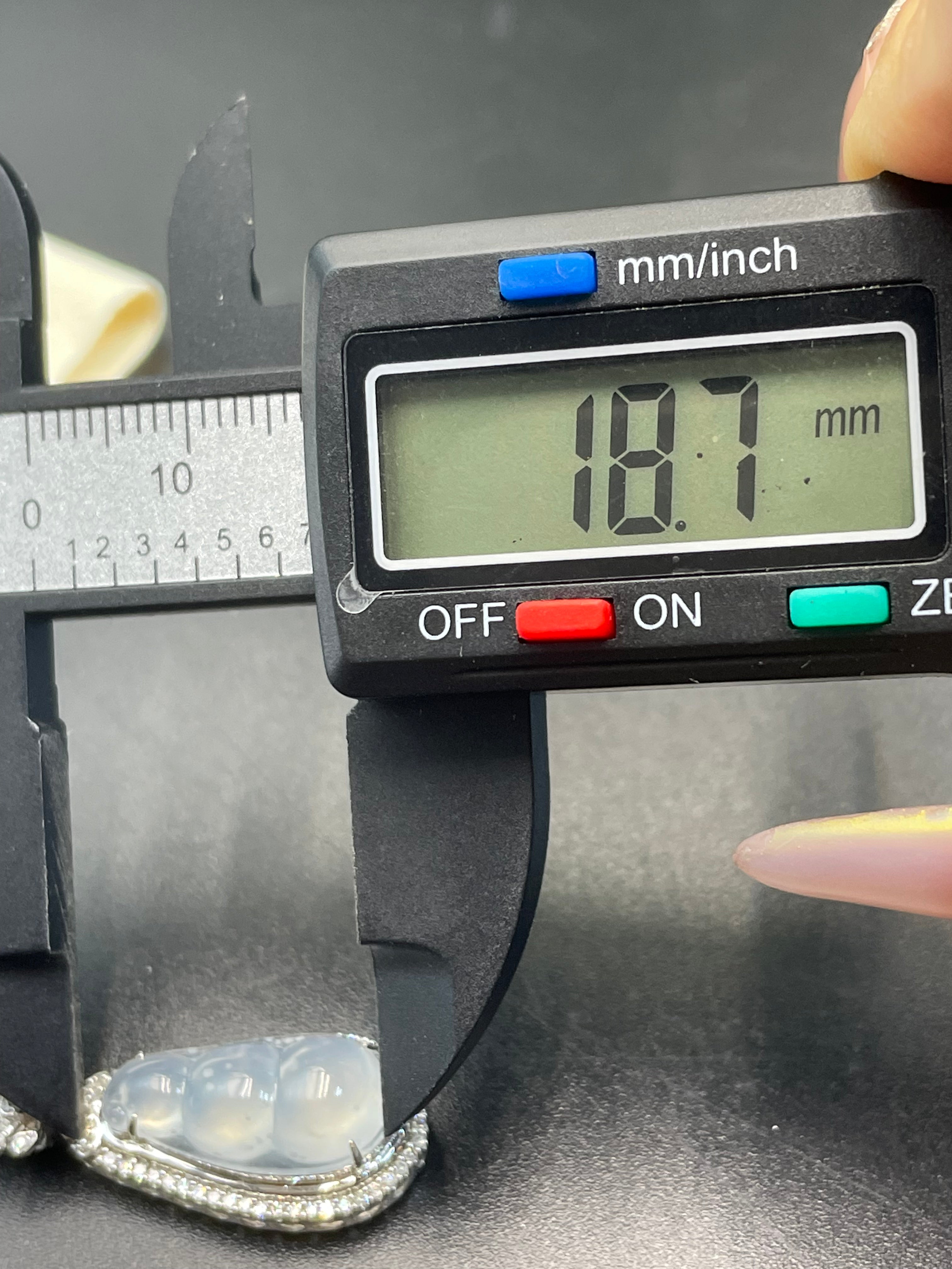 緬甸天然翡翠福豆/三元及第吊墜