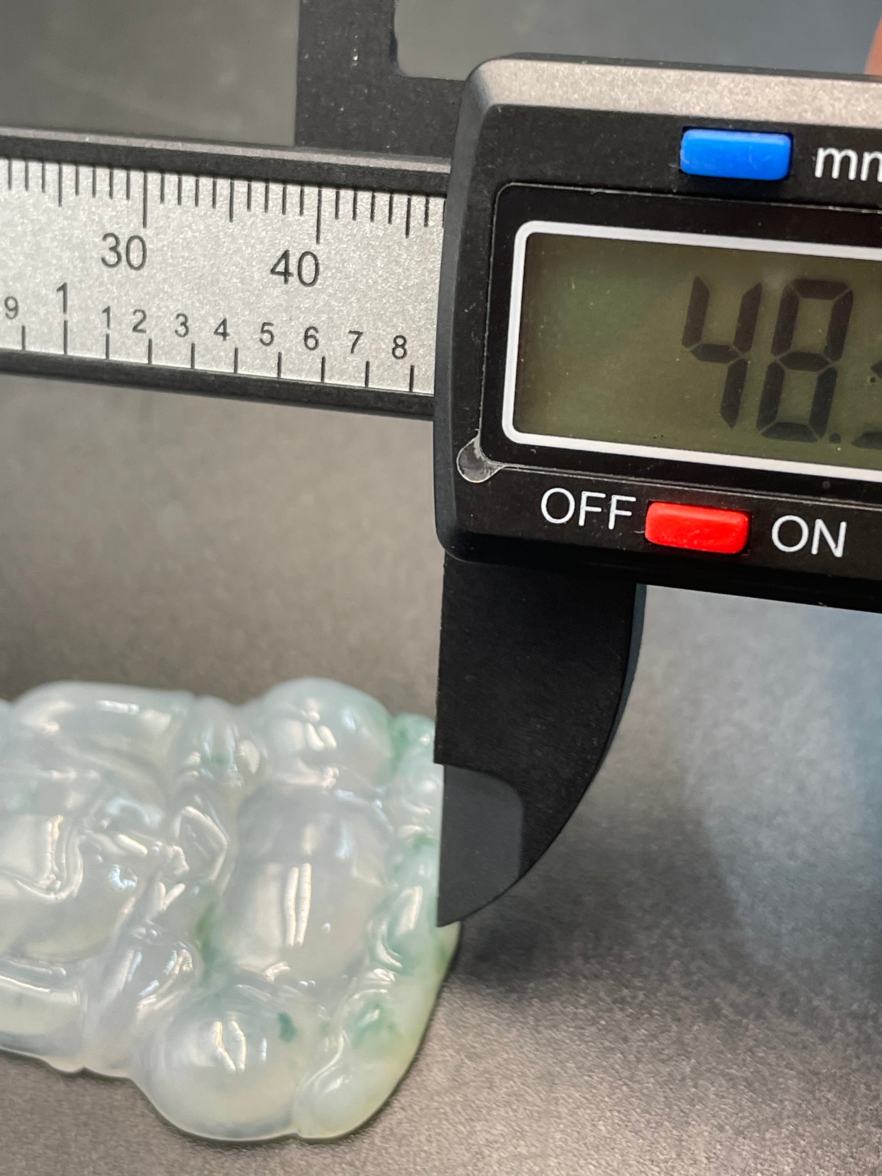 緬甸天然翡翠觀音吊墜