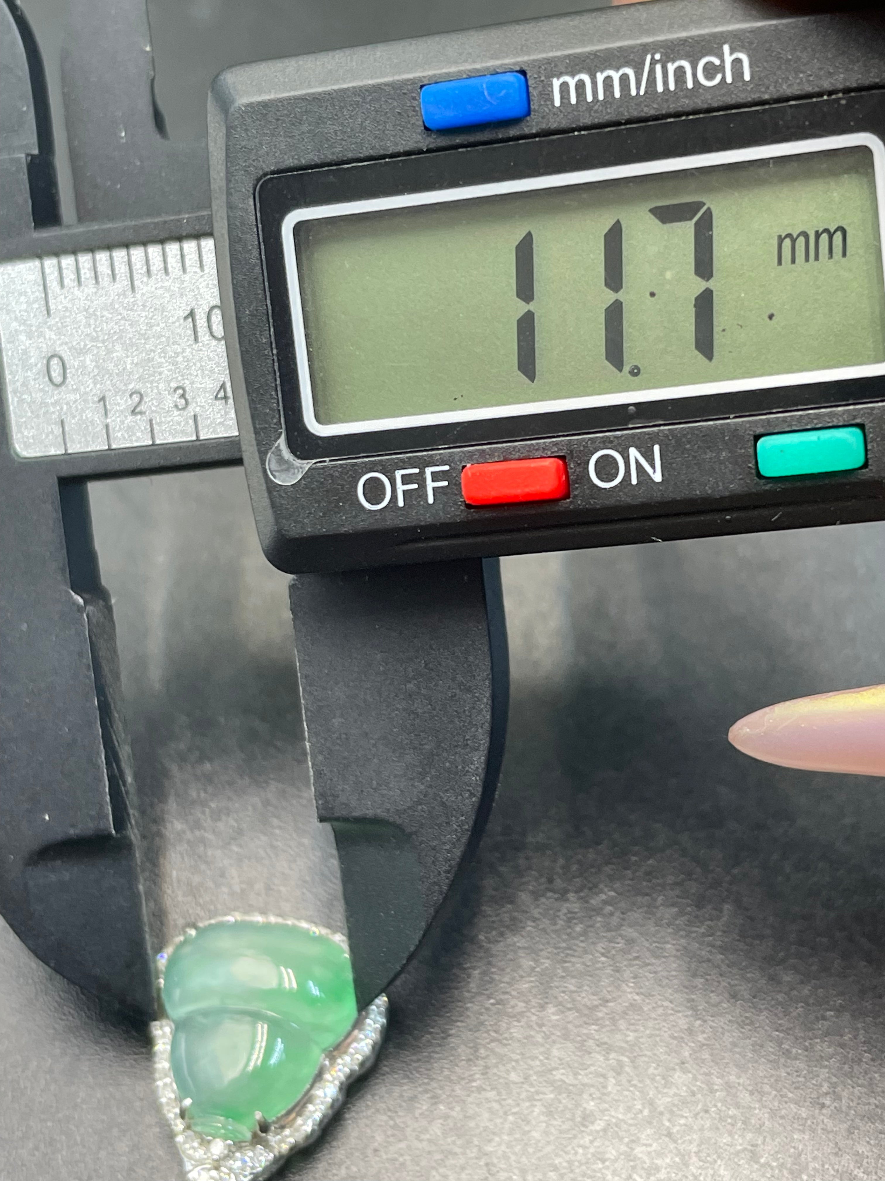 緬甸天然翡翠福祿吊墜