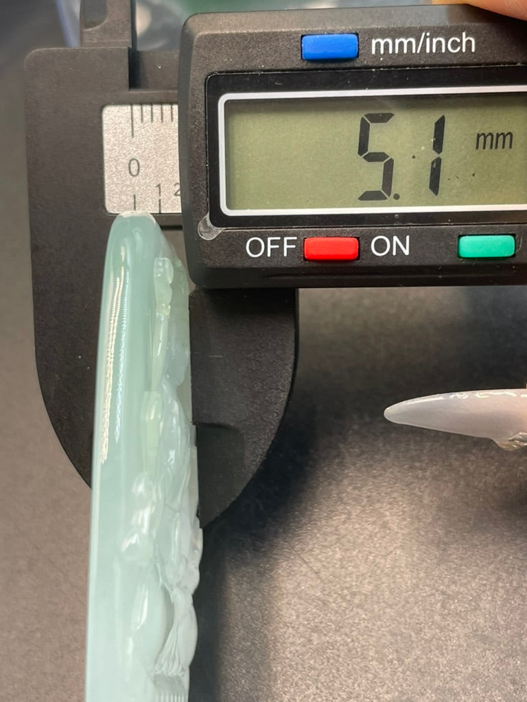 緬甸天然翡翠千手觀音吊墜