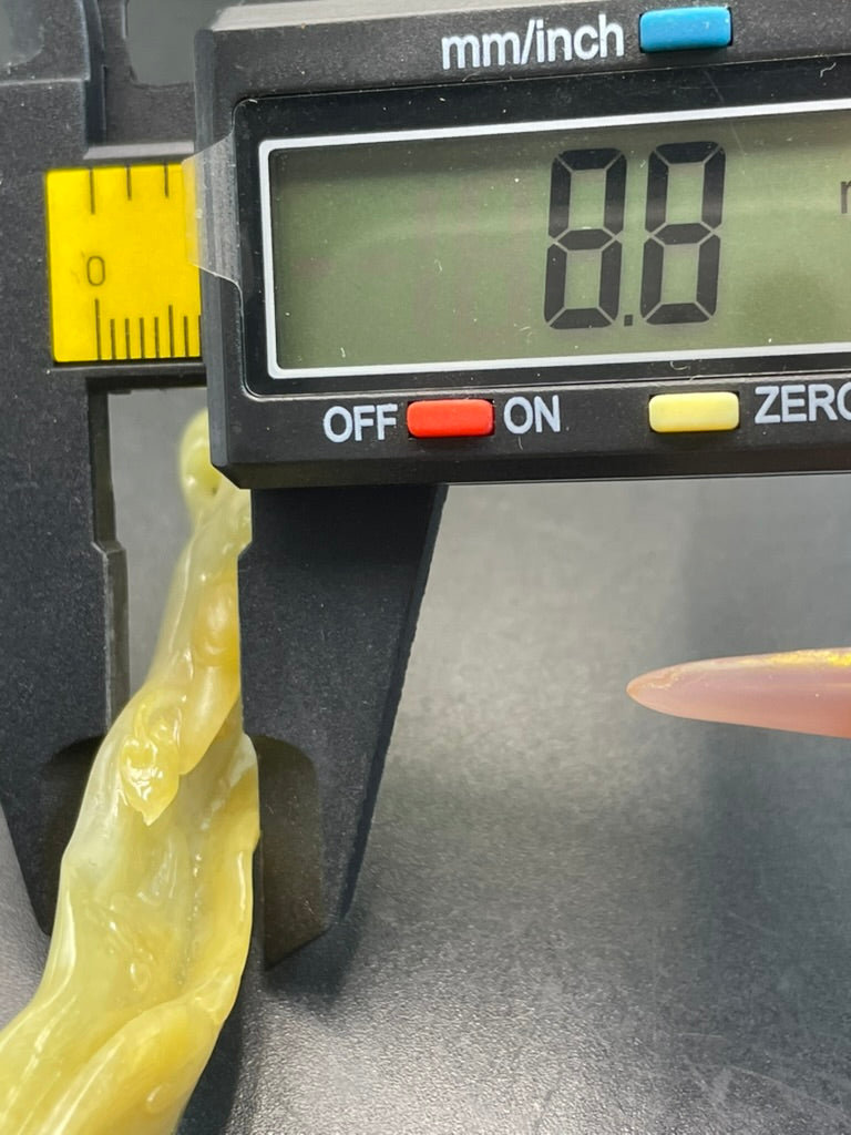 緬甸天然翡翠精雕鳳庇尊者吊墜