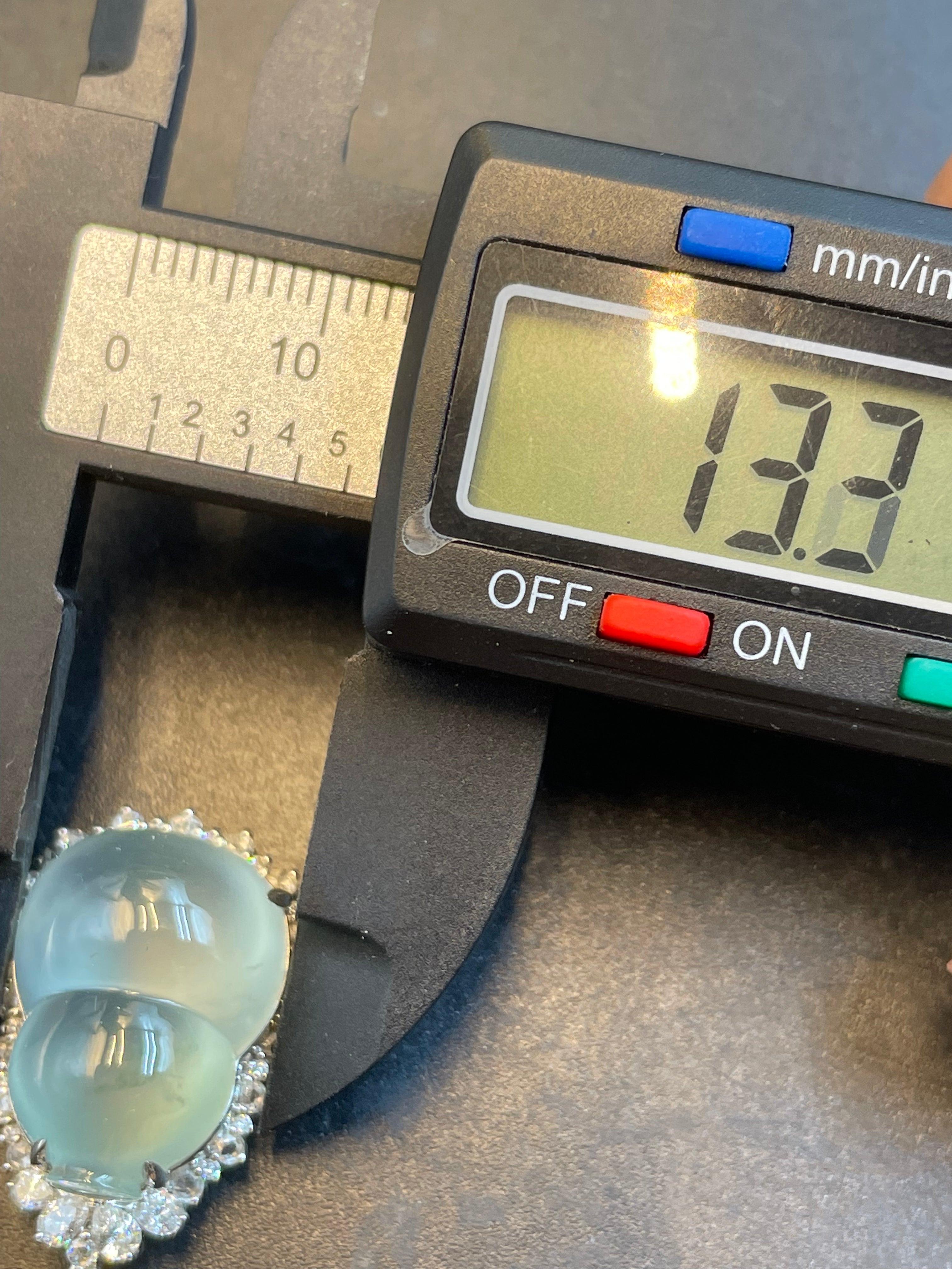 緬甸天然翡翠冰種葫蘆/福祿吊墜