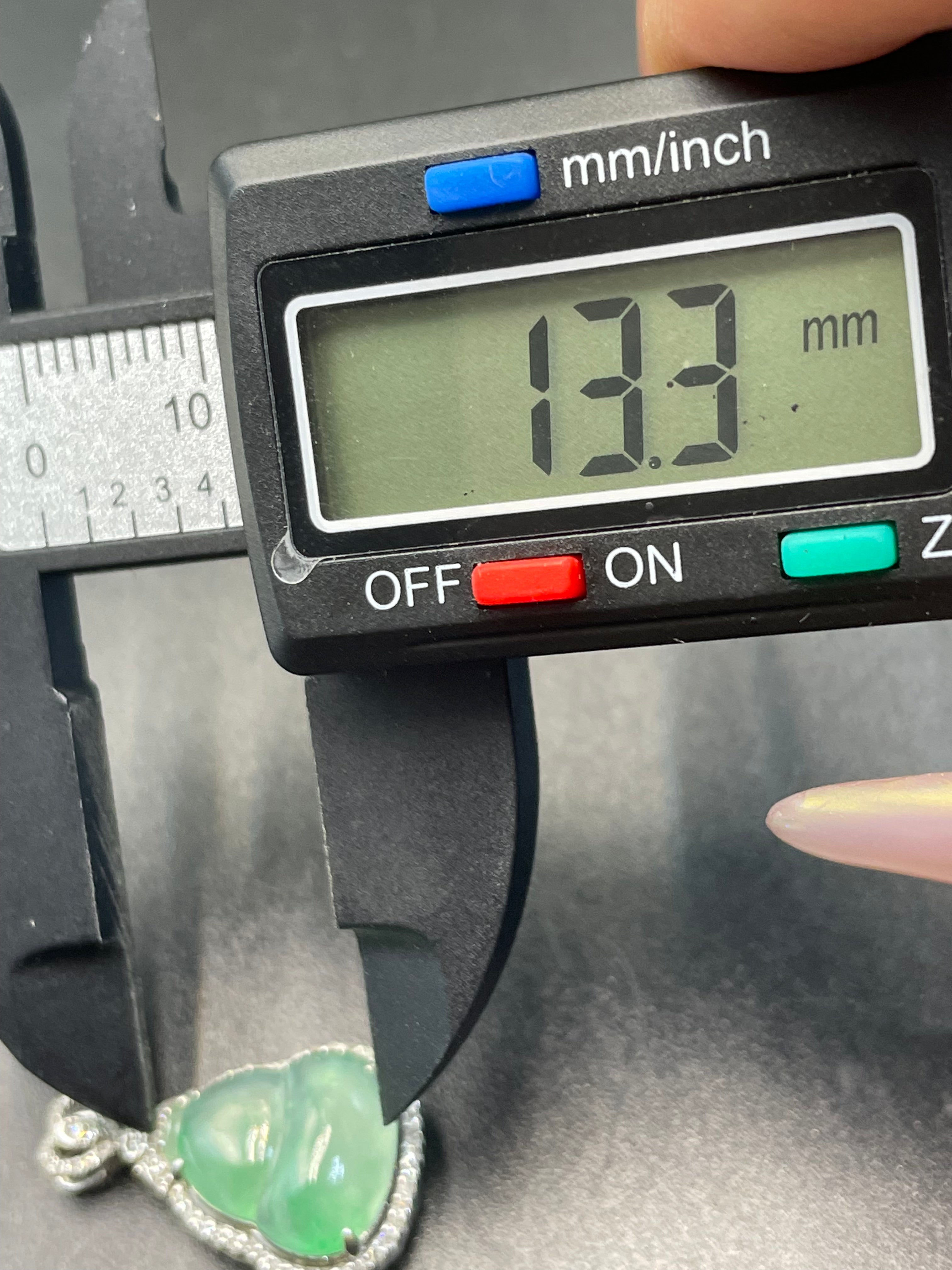 緬甸天然翡翠福祿吊墜