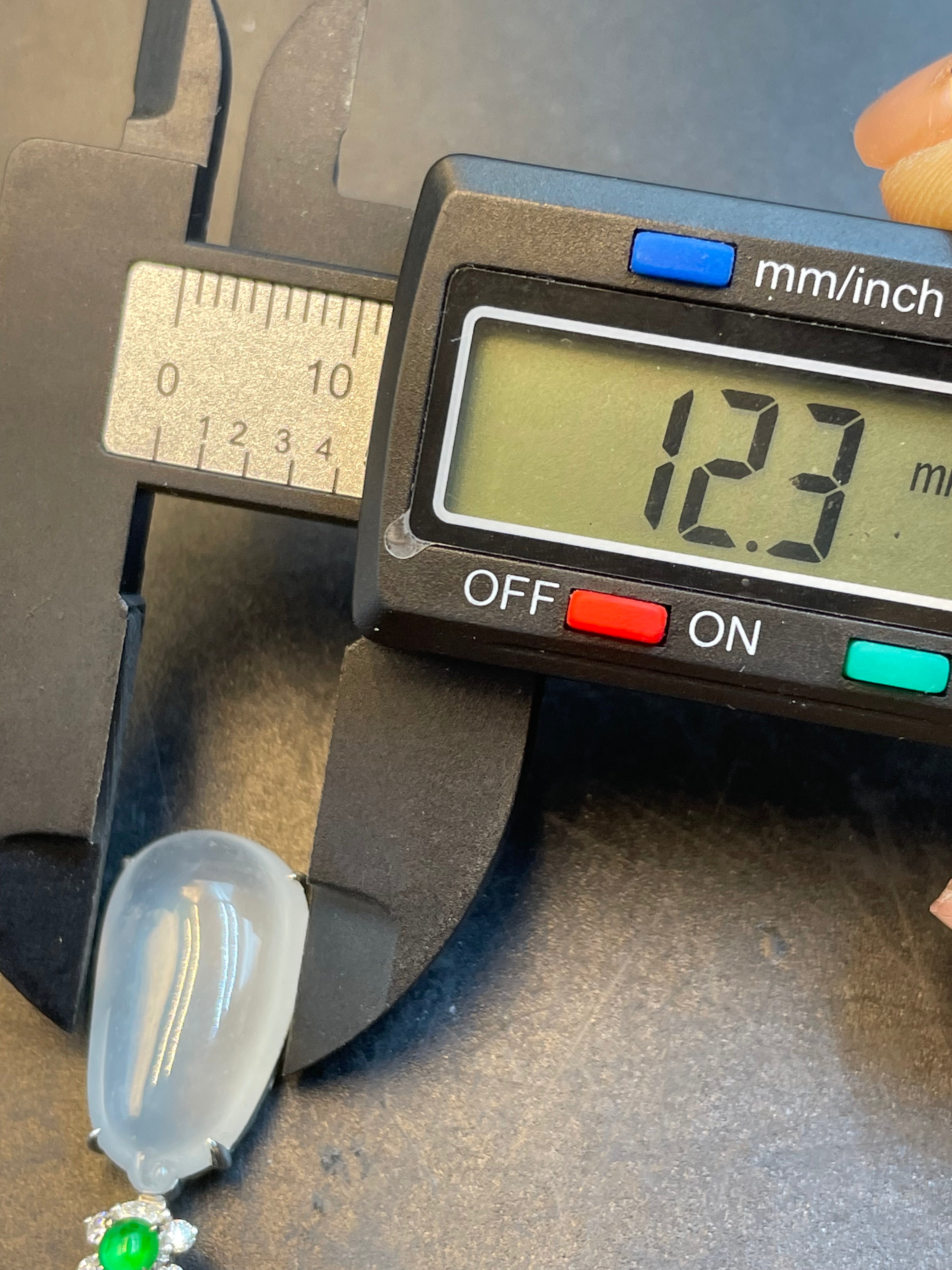 緬甸天然翡翠福瓜吊墜