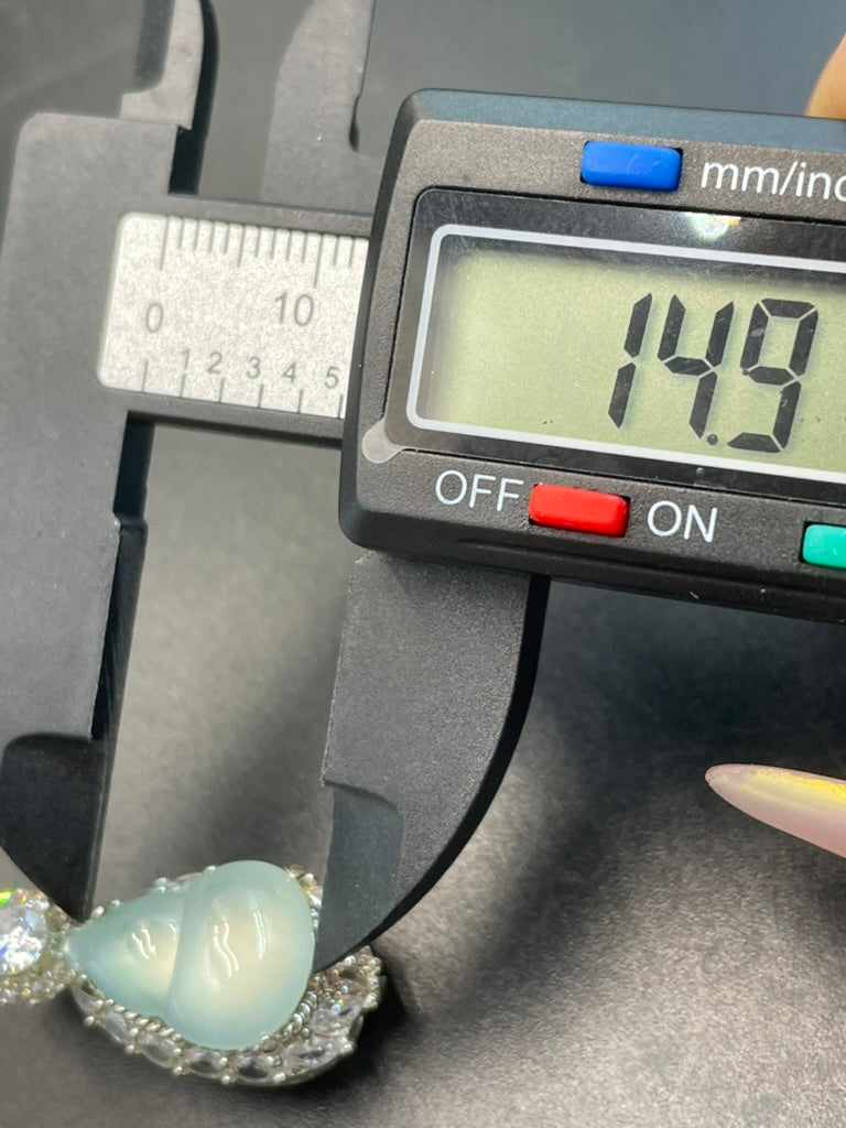 緬甸天然翡翠冰種福祿吊墜