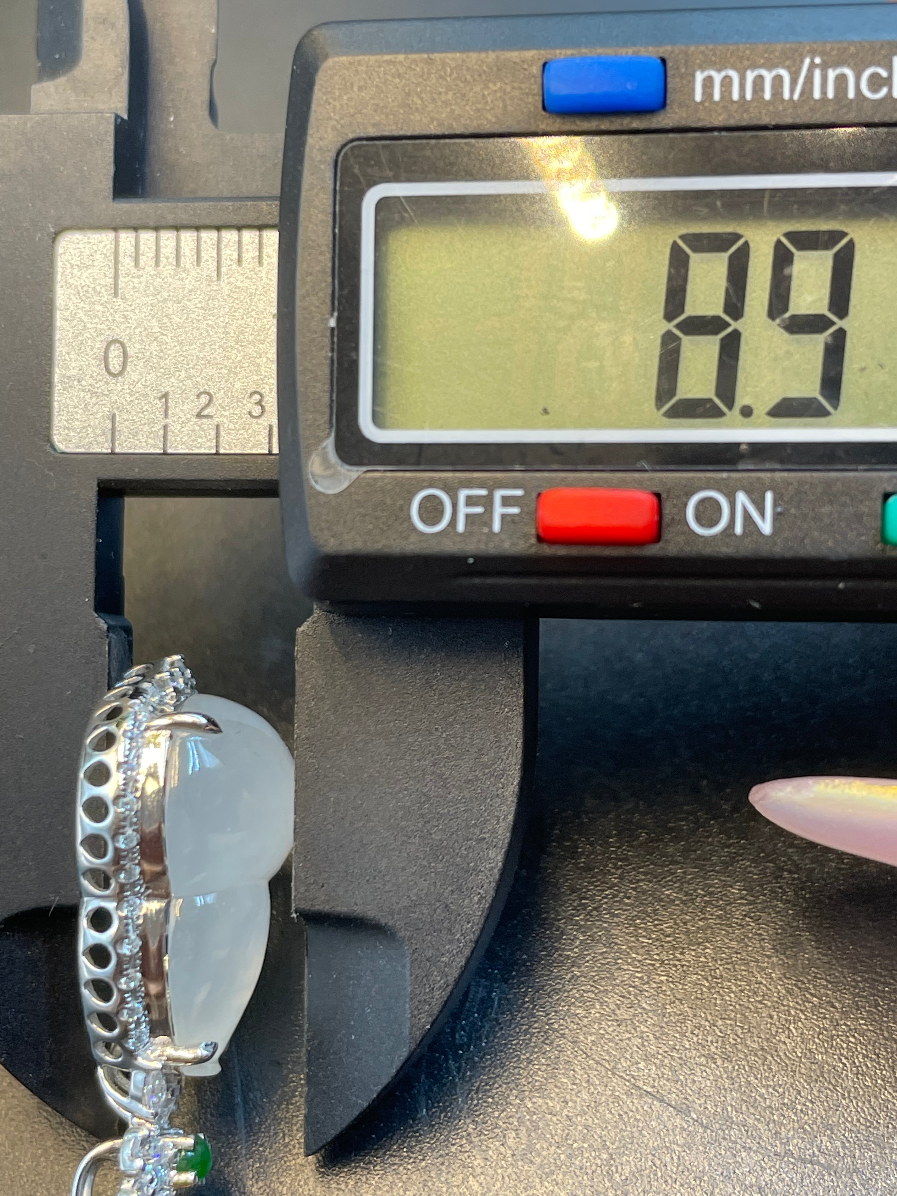 緬甸天然翡翠冰種福祿吊墜