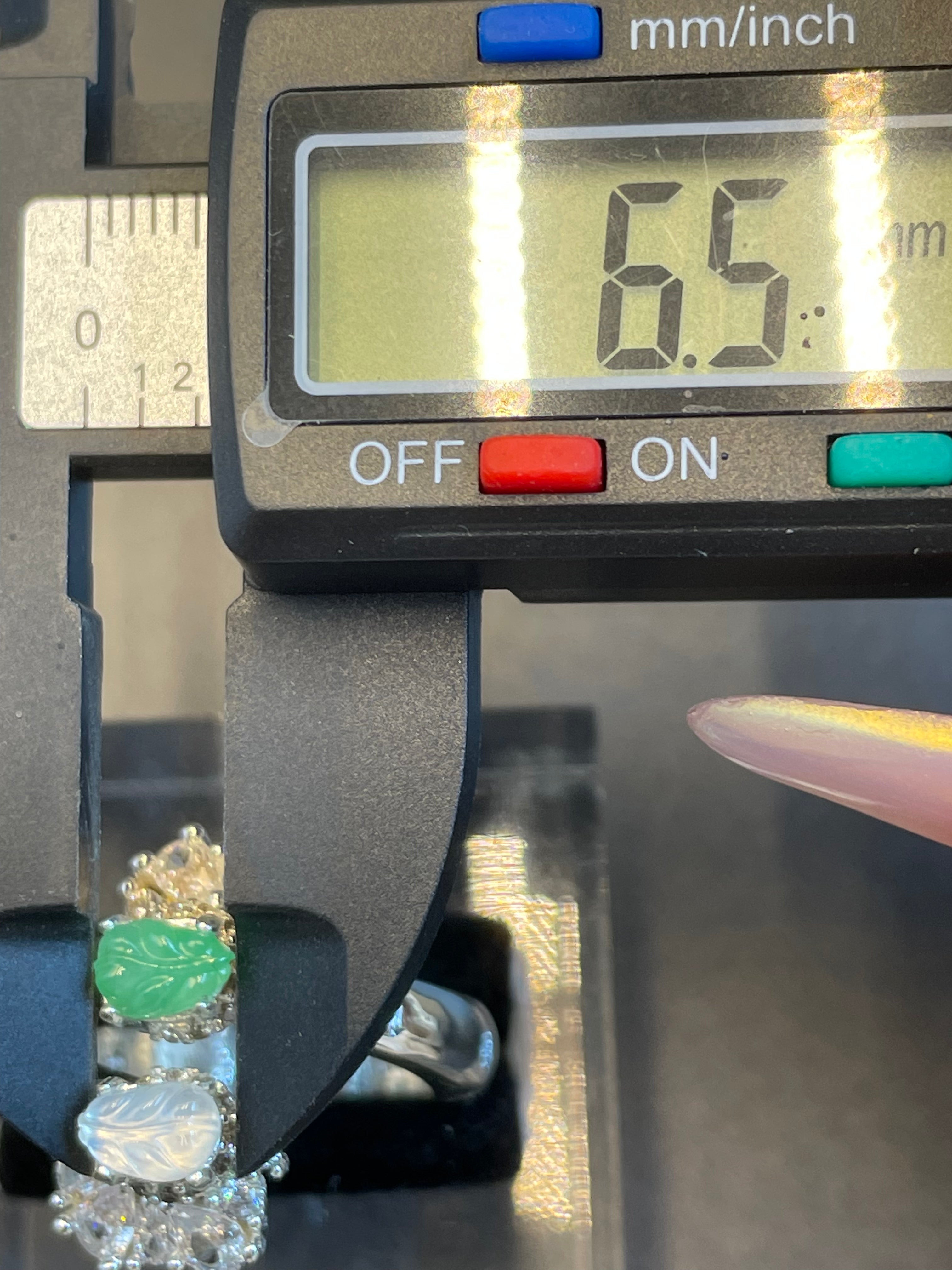緬甸天然翡翠冰種俏色貔貅戒指