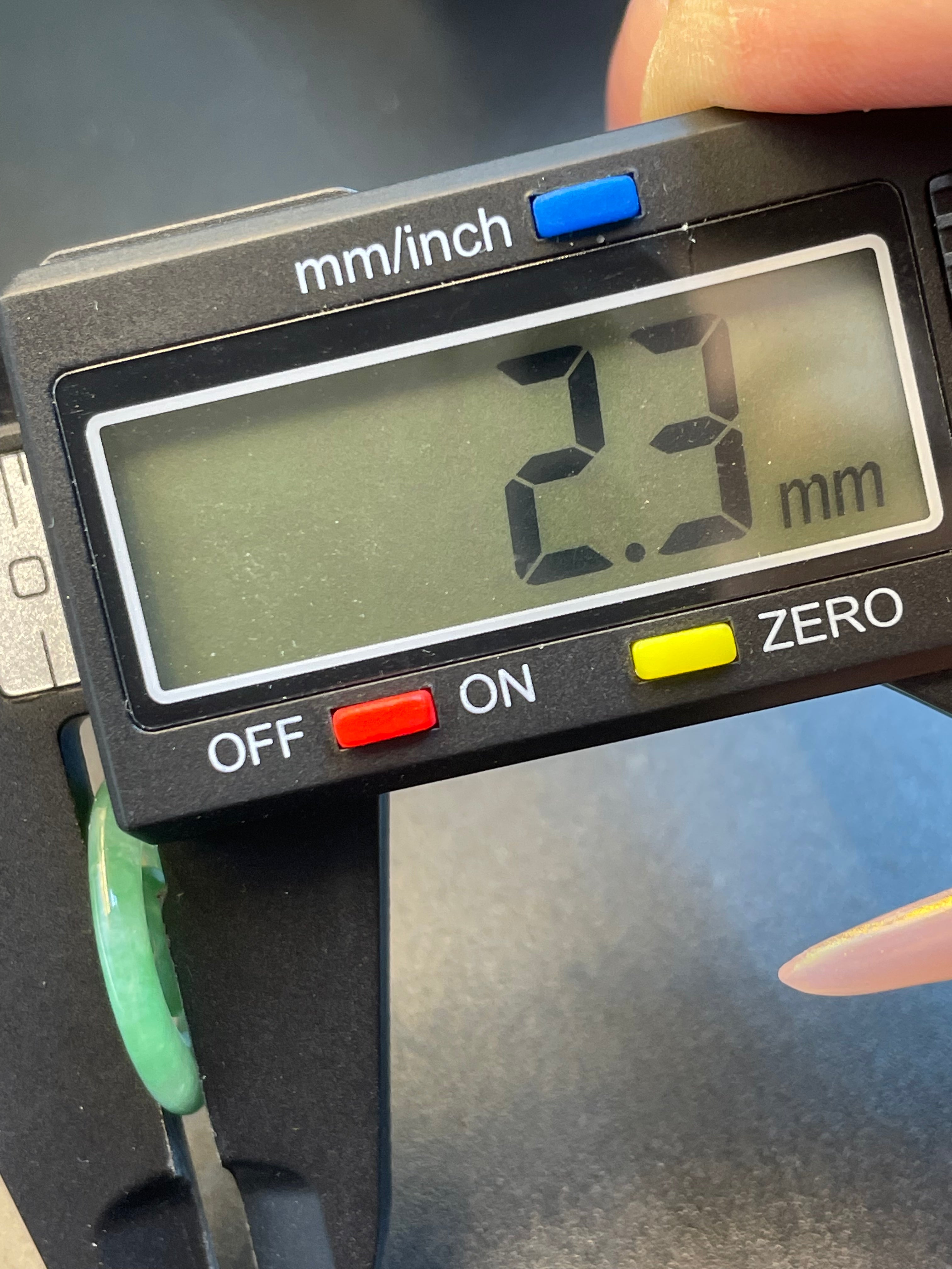 緬甸天然翡翠子母平安扣吊墜