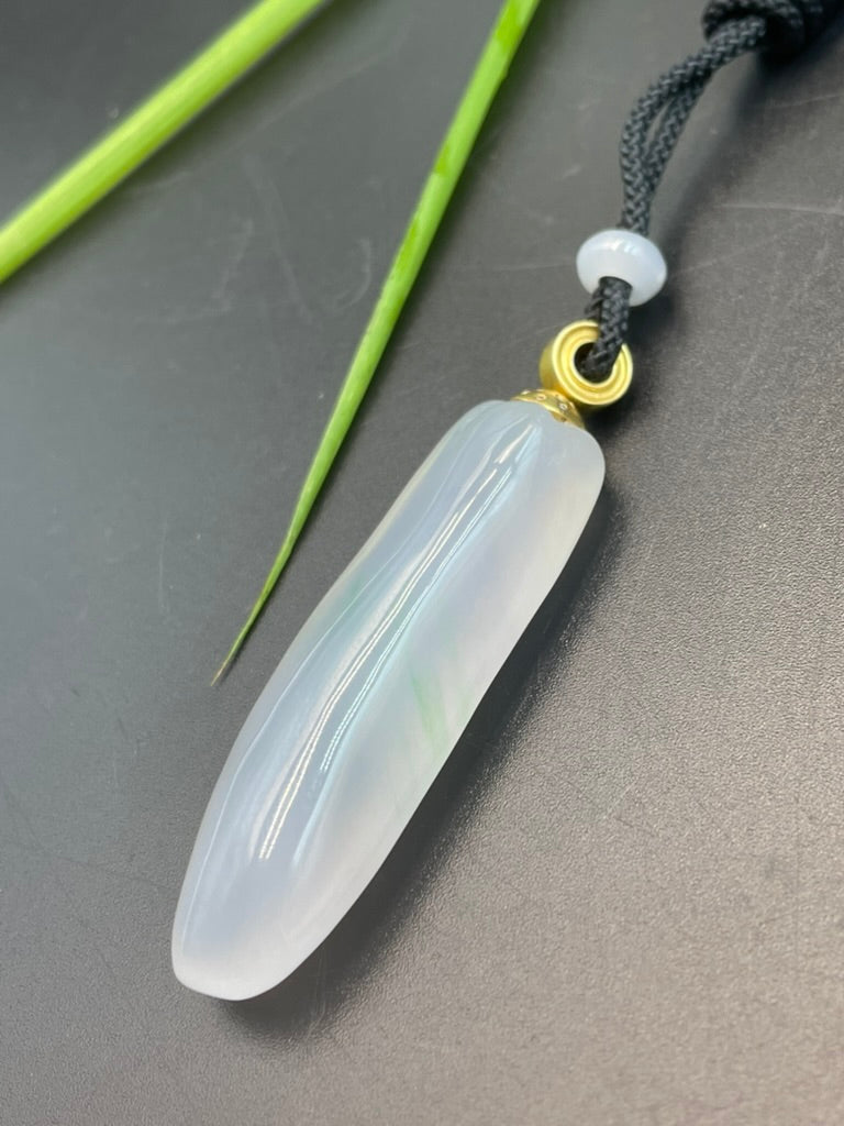 天然緬甸翡翠冰種吊墜