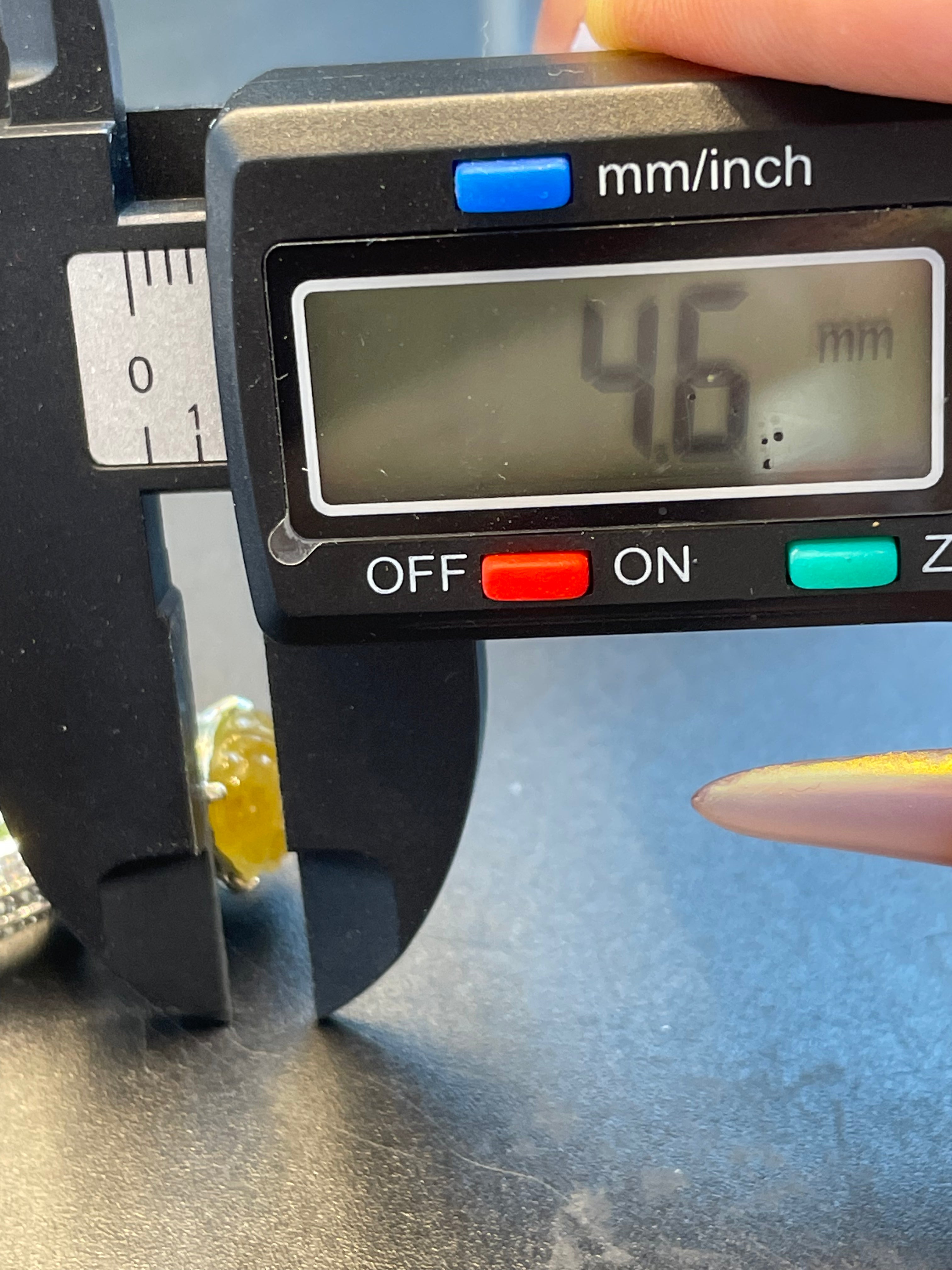 緬甸天然翡翠黃翡貔貅蛋面戒指