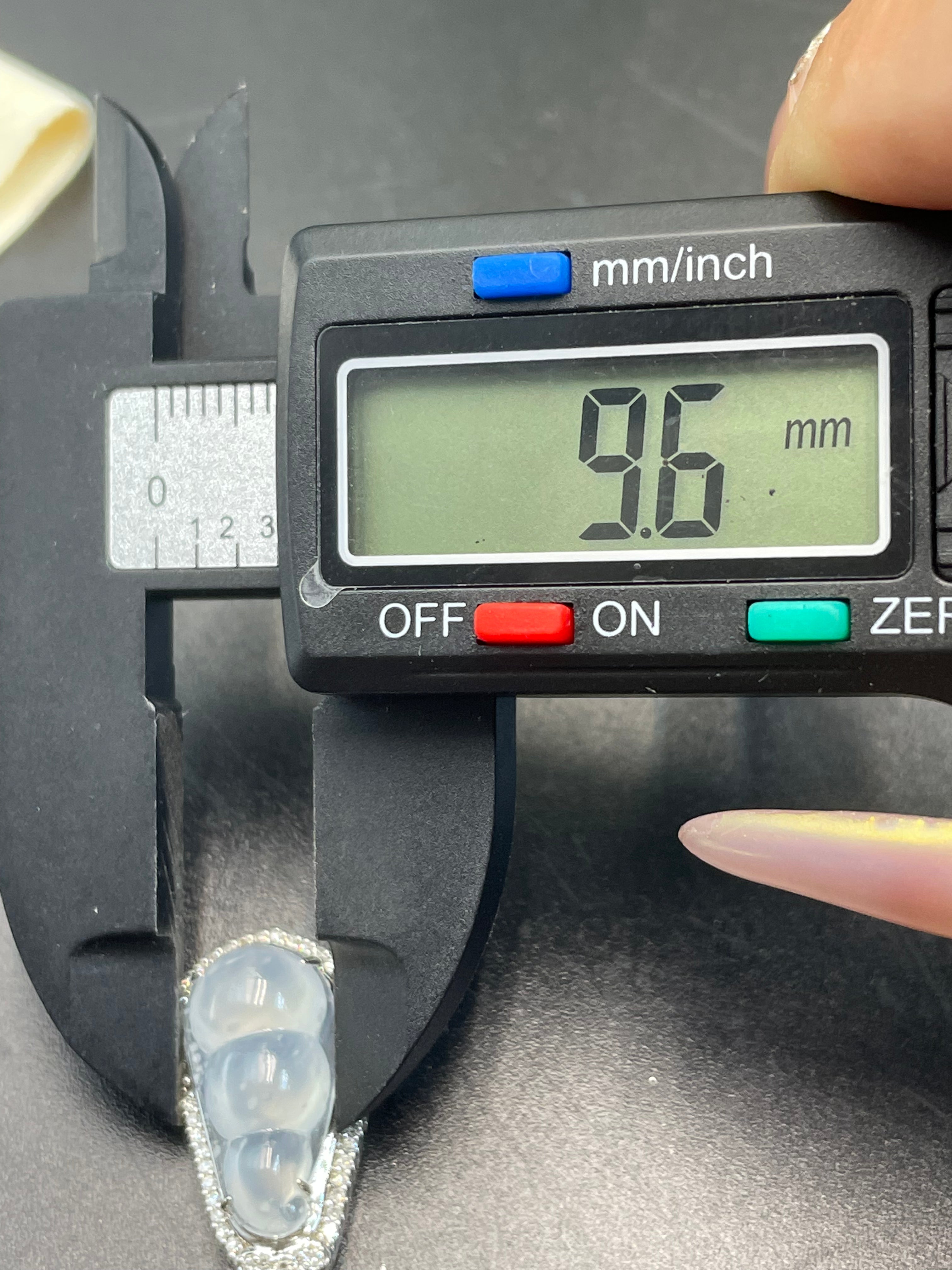 緬甸天然翡翠福豆/三元及第吊墜