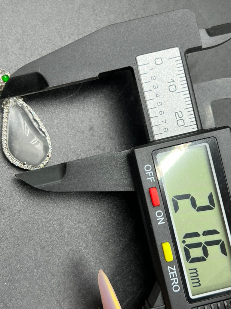 緬甸天然翡翠冰種福瓜吊墜