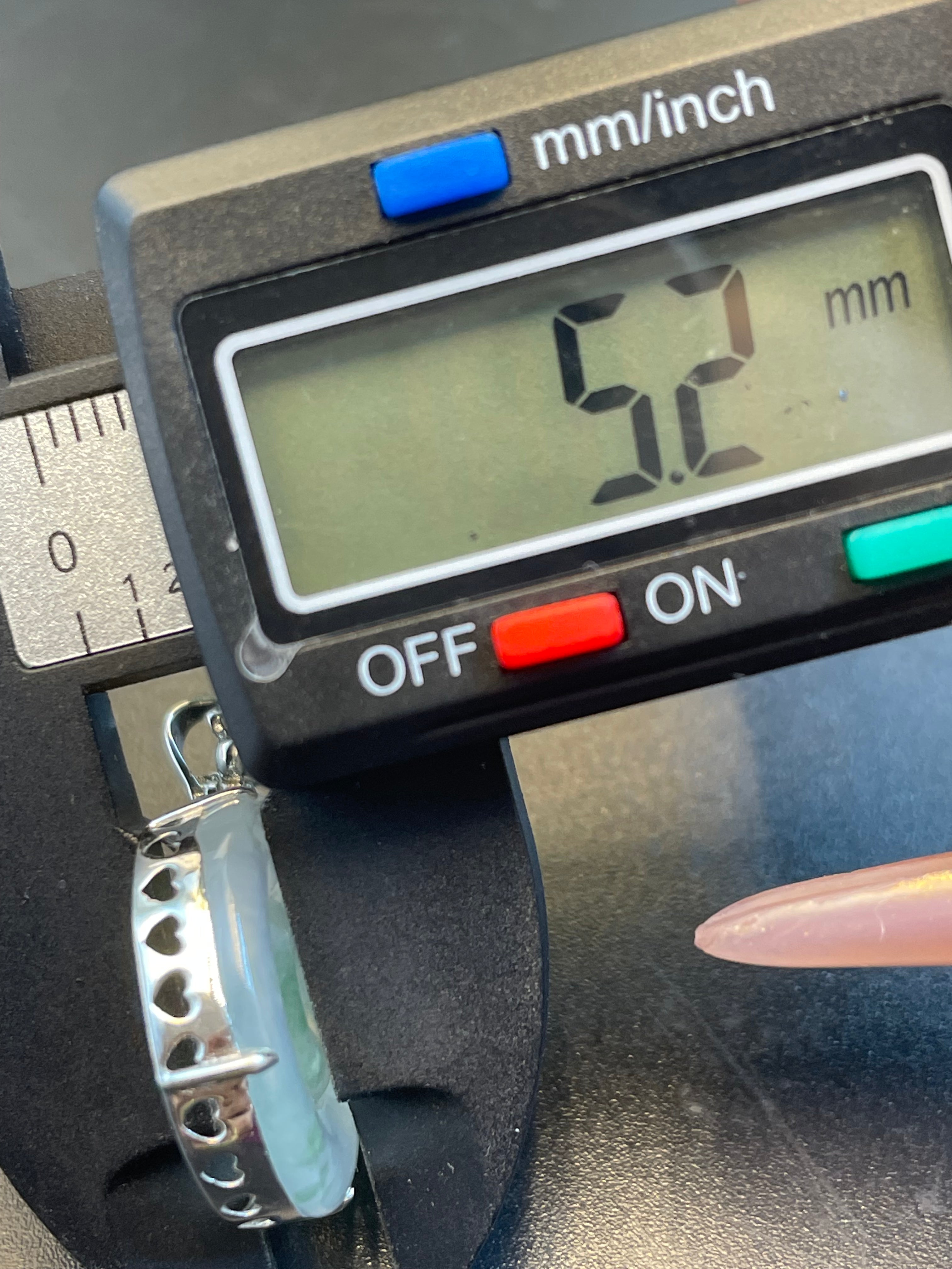 天然翡翠冰種仿古平安扣吊墜