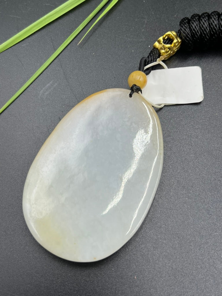 緬甸天然翡翠龍紋吊墜