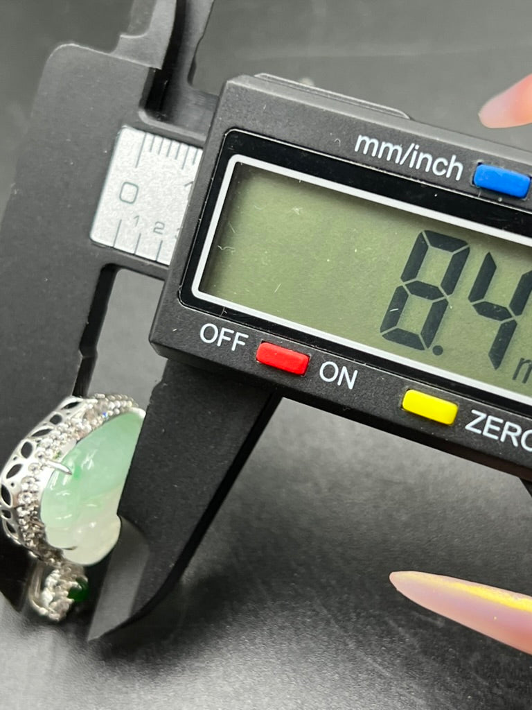 緬甸天然翡翠冰種彌勒佛公吊墜