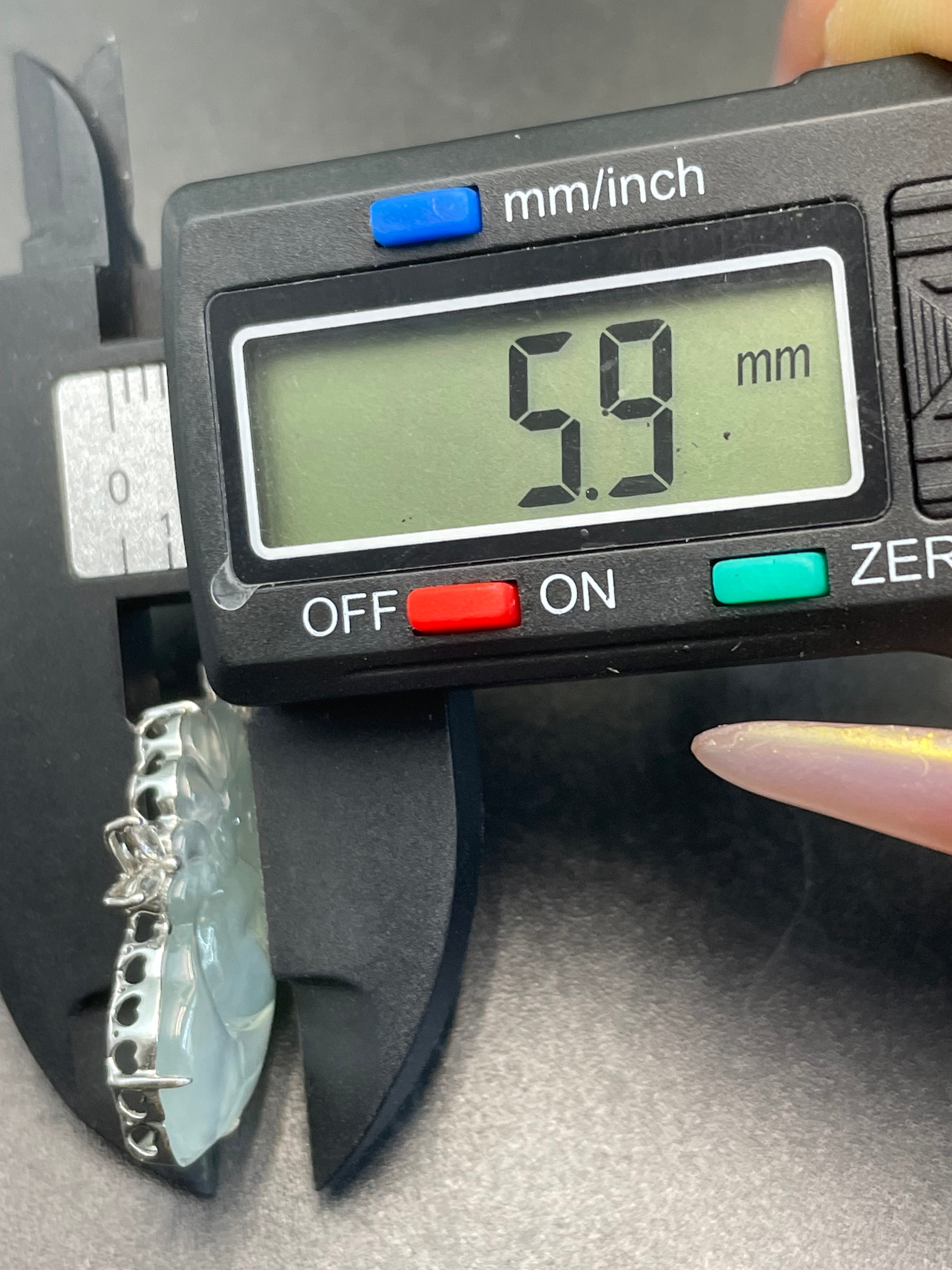 緬甸天然翡翠花仙子寶寶天使吊墜