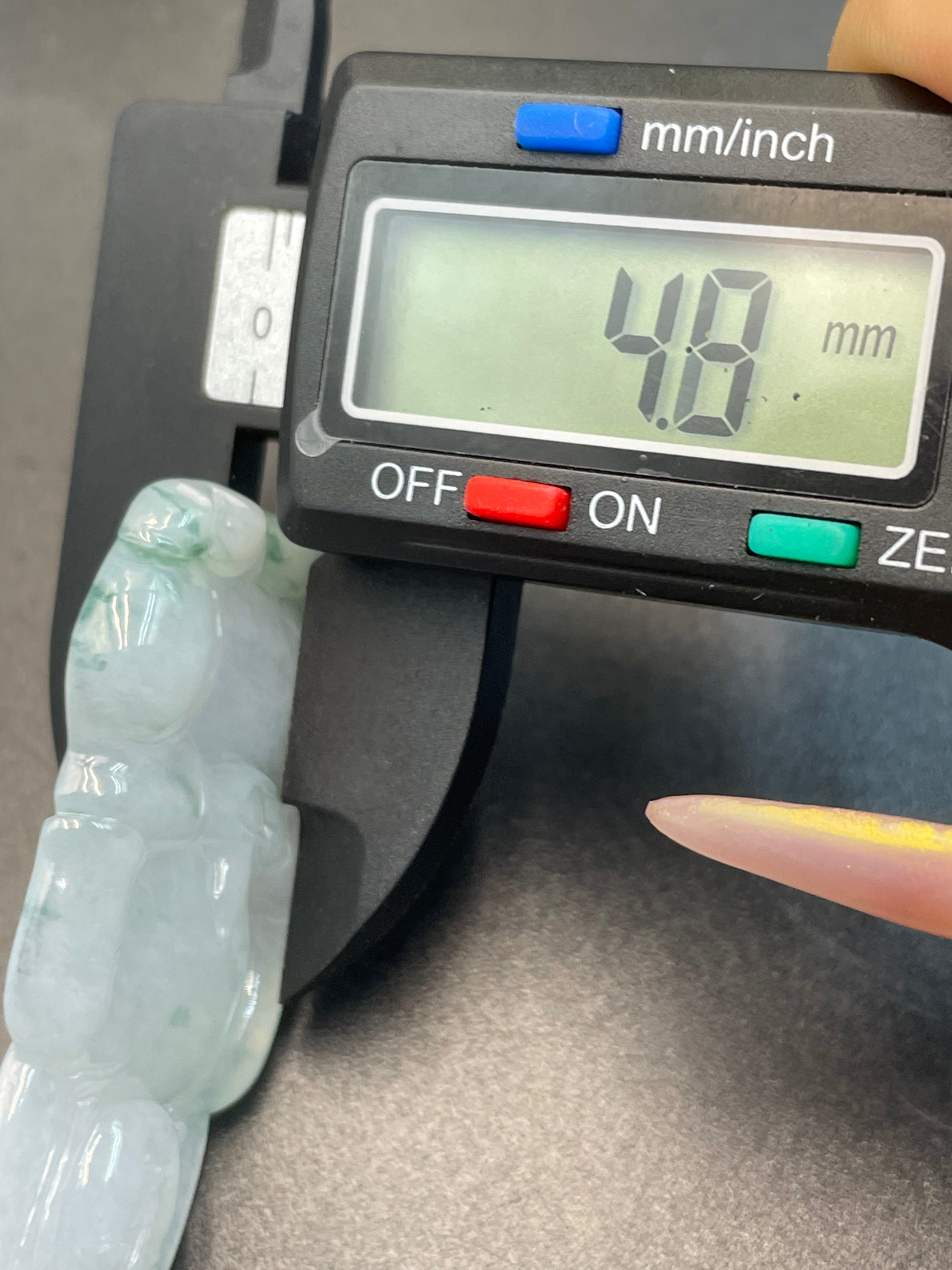 緬甸天然翡翠觀音吊墜