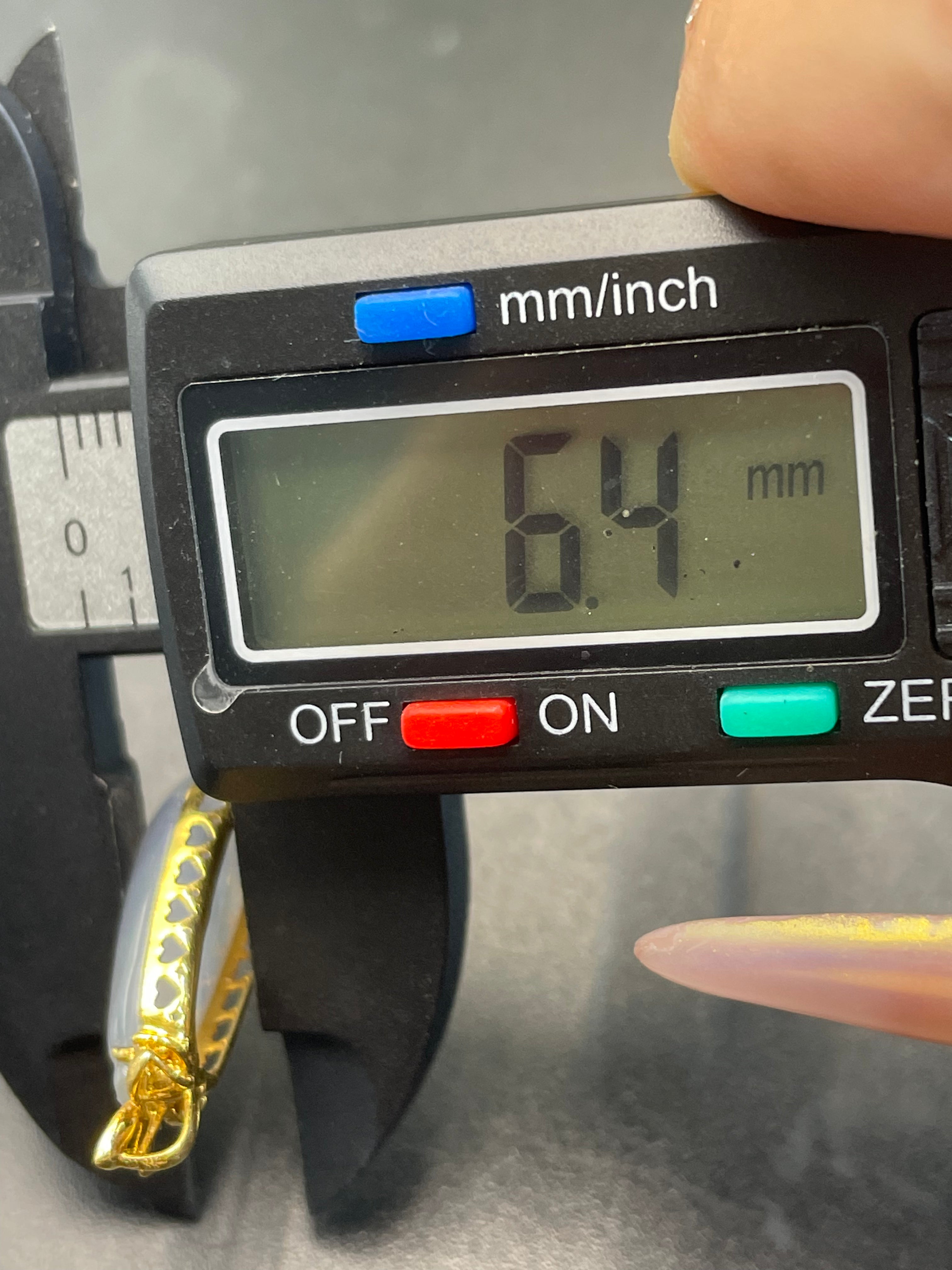 緬甸天然翡翠飄紫花福瓜吊墜