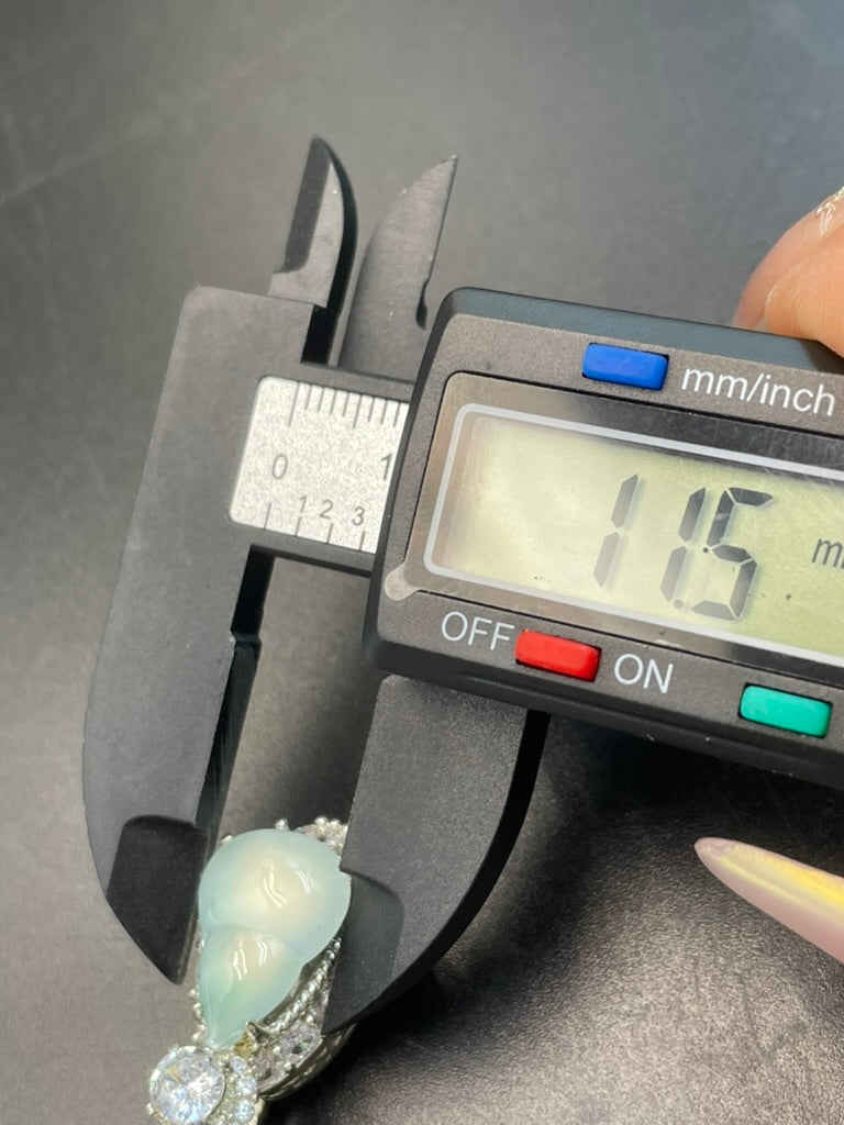 緬甸天然翡翠冰種福祿吊墜