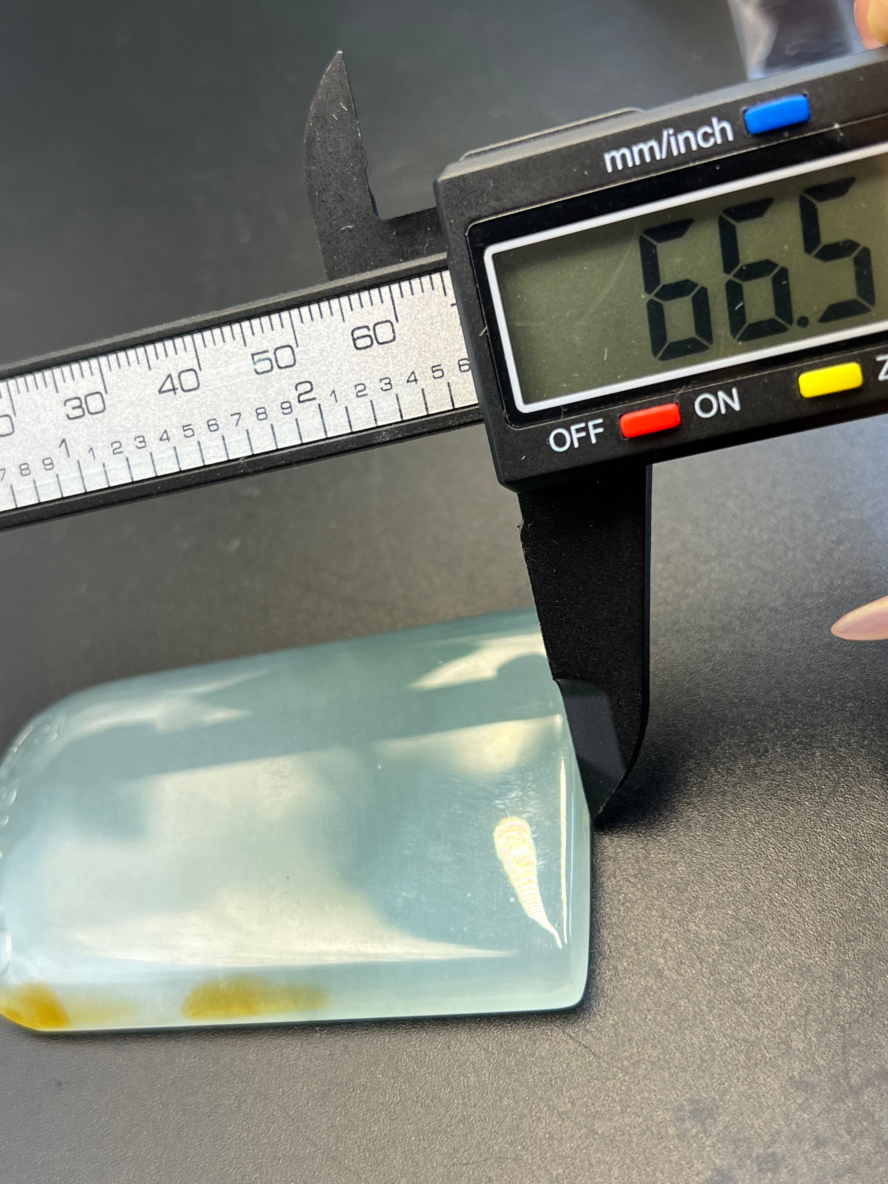 緬甸天然翡翠無事牌吊墜