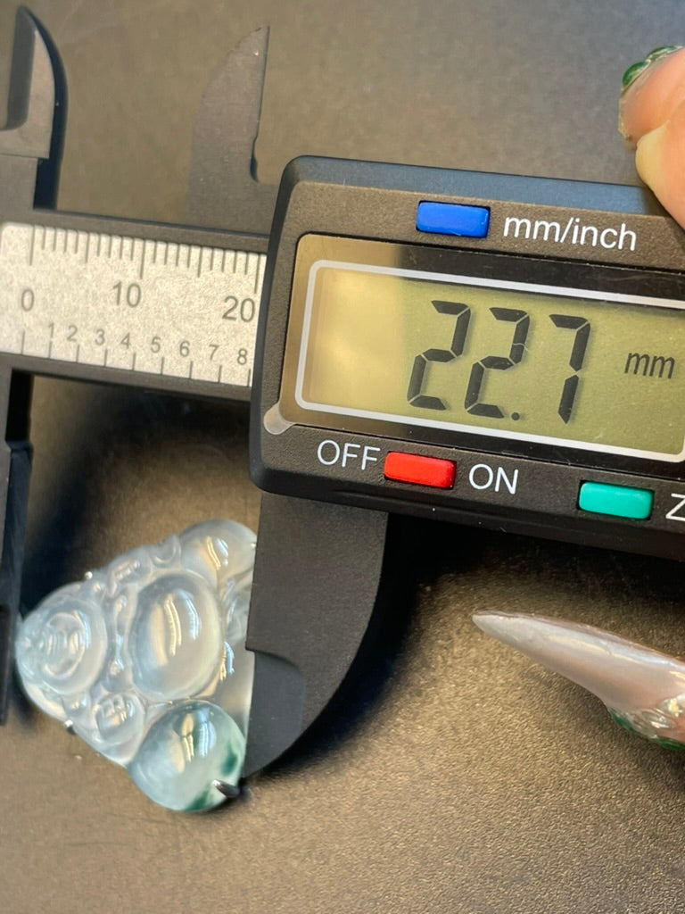 緬甸天然翡翠彌勒吊墜