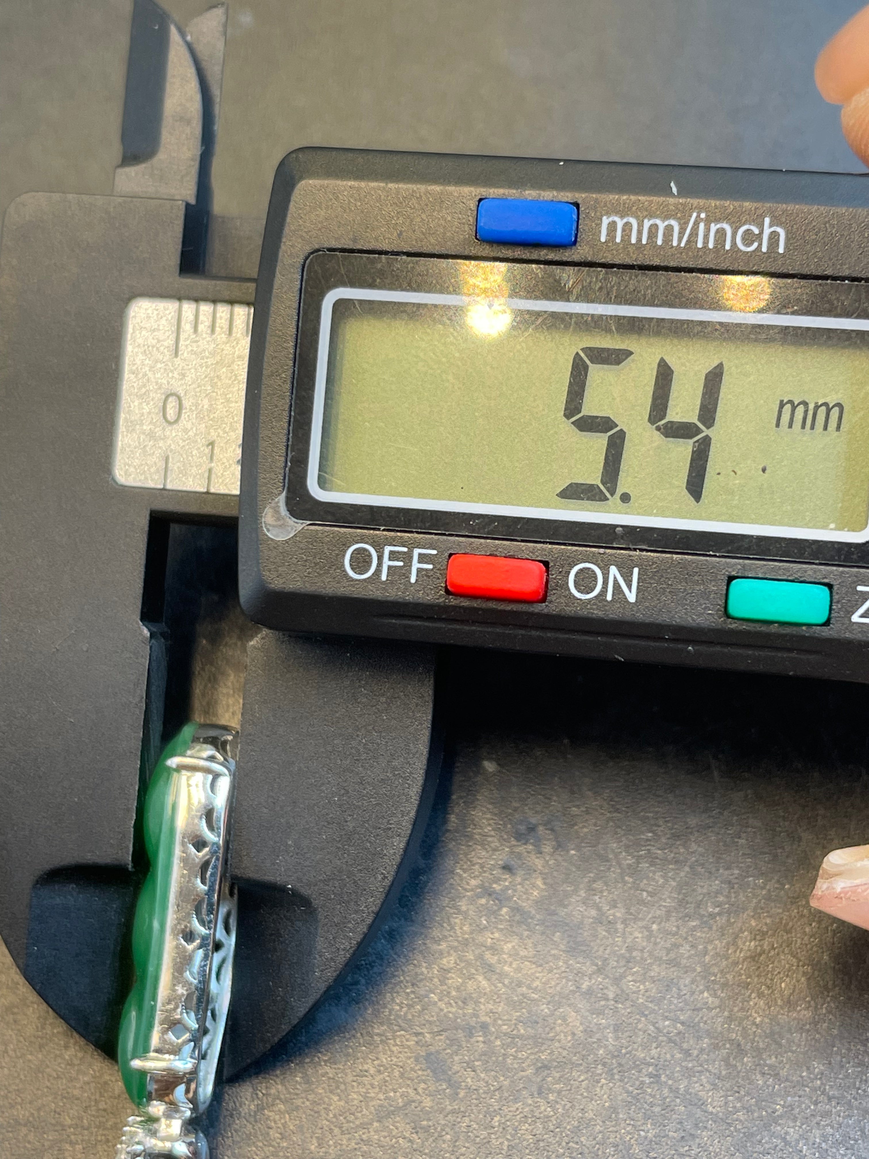 緬甸天然翡翠陽綠福豆/三元及第吊墜