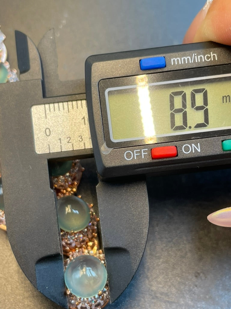 緬甸天然翡翠冰種蛋面項鍊