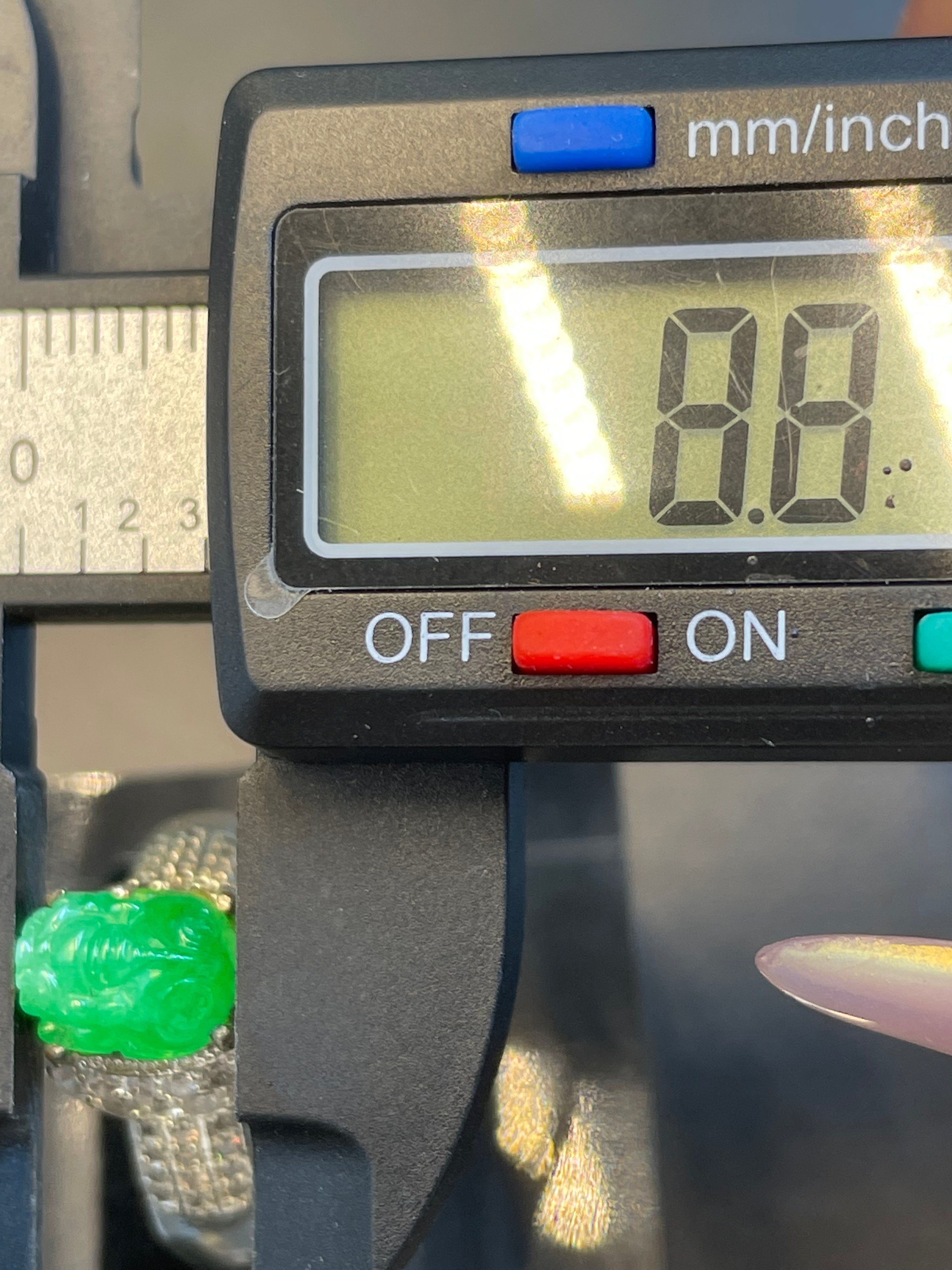 緬甸天然翡翠冰種貔貅戒指