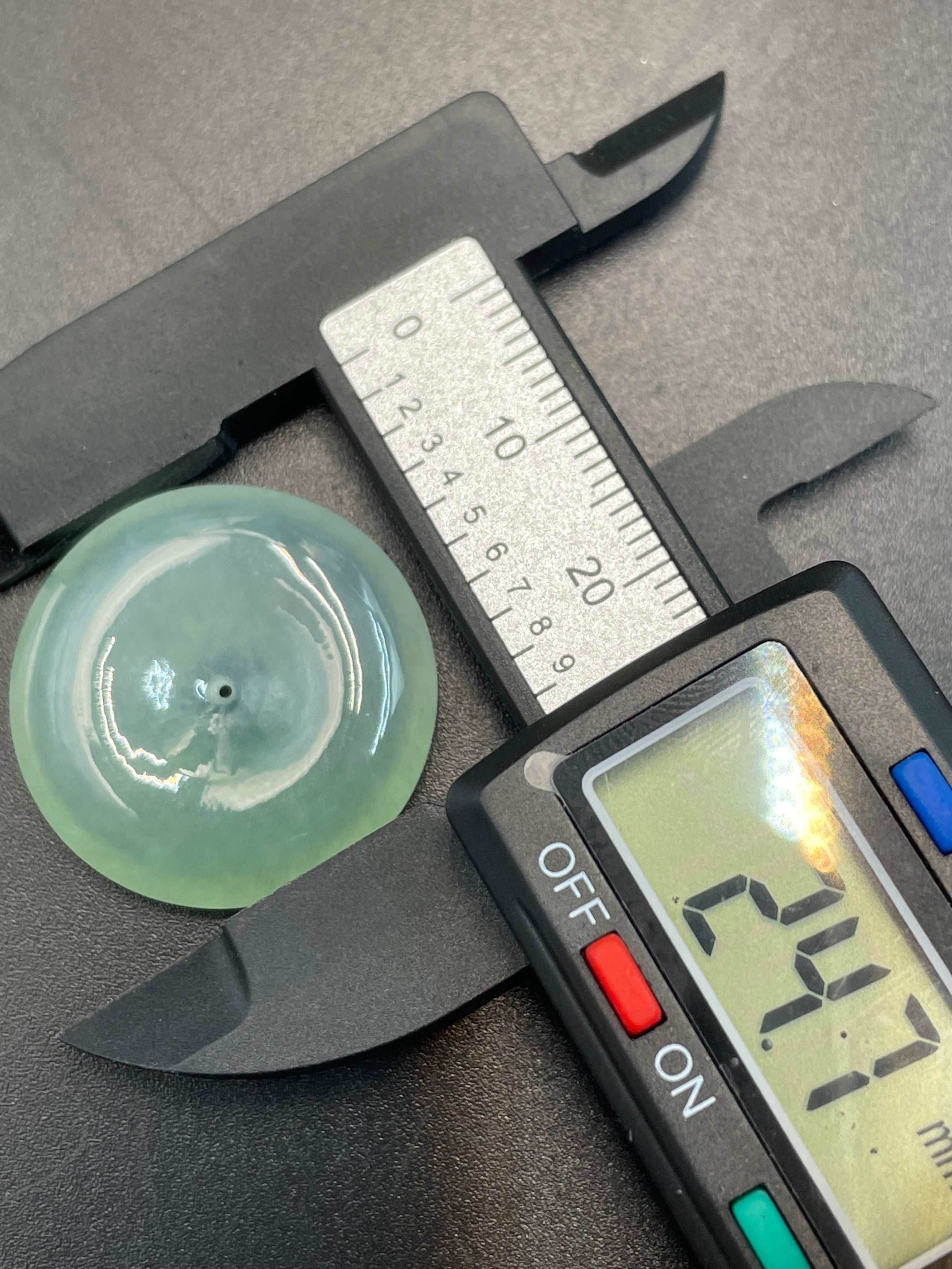 緬甸天然翡翠平安扣吊墜