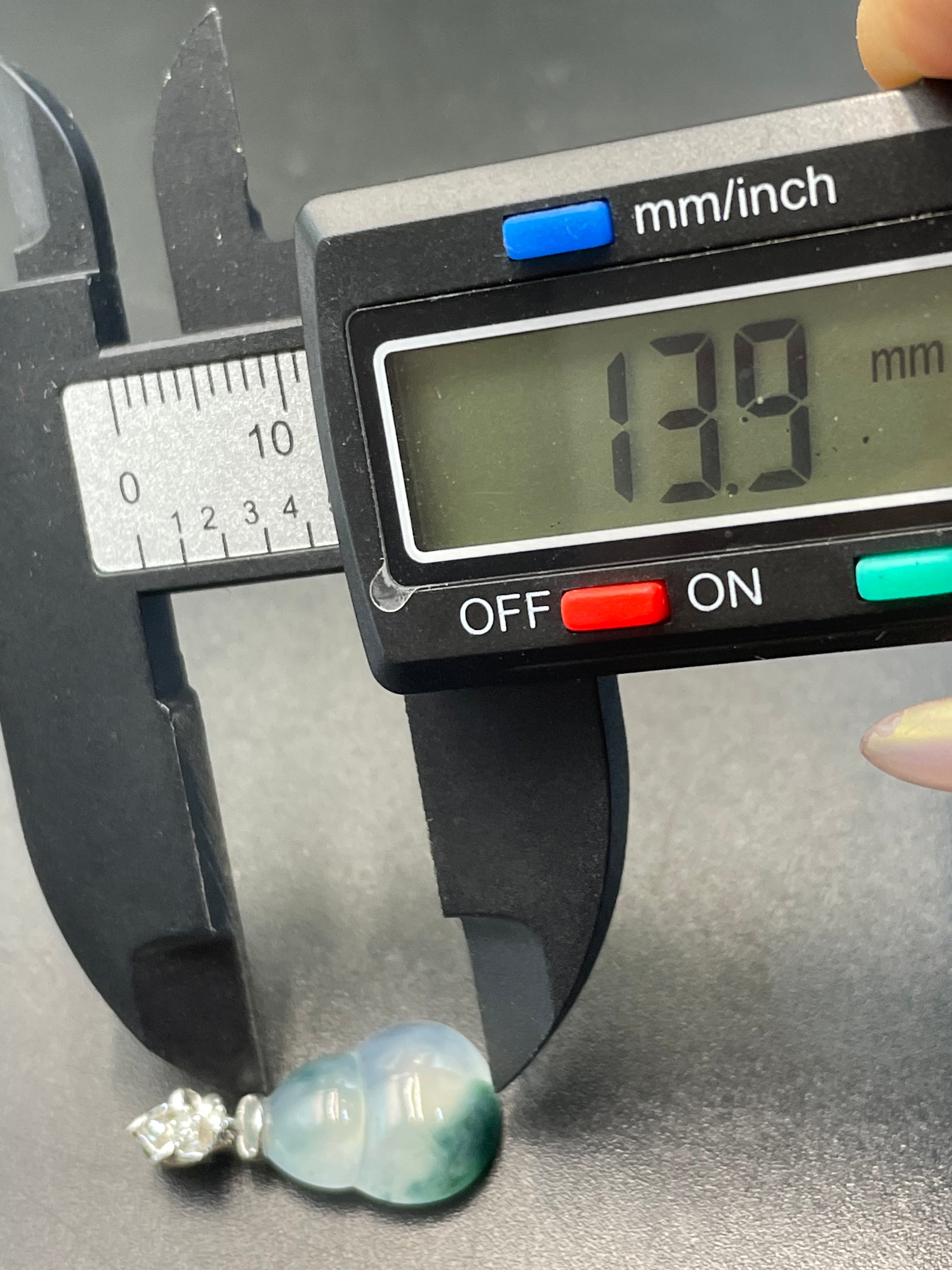 緬甸天然翡翠福祿吊墜