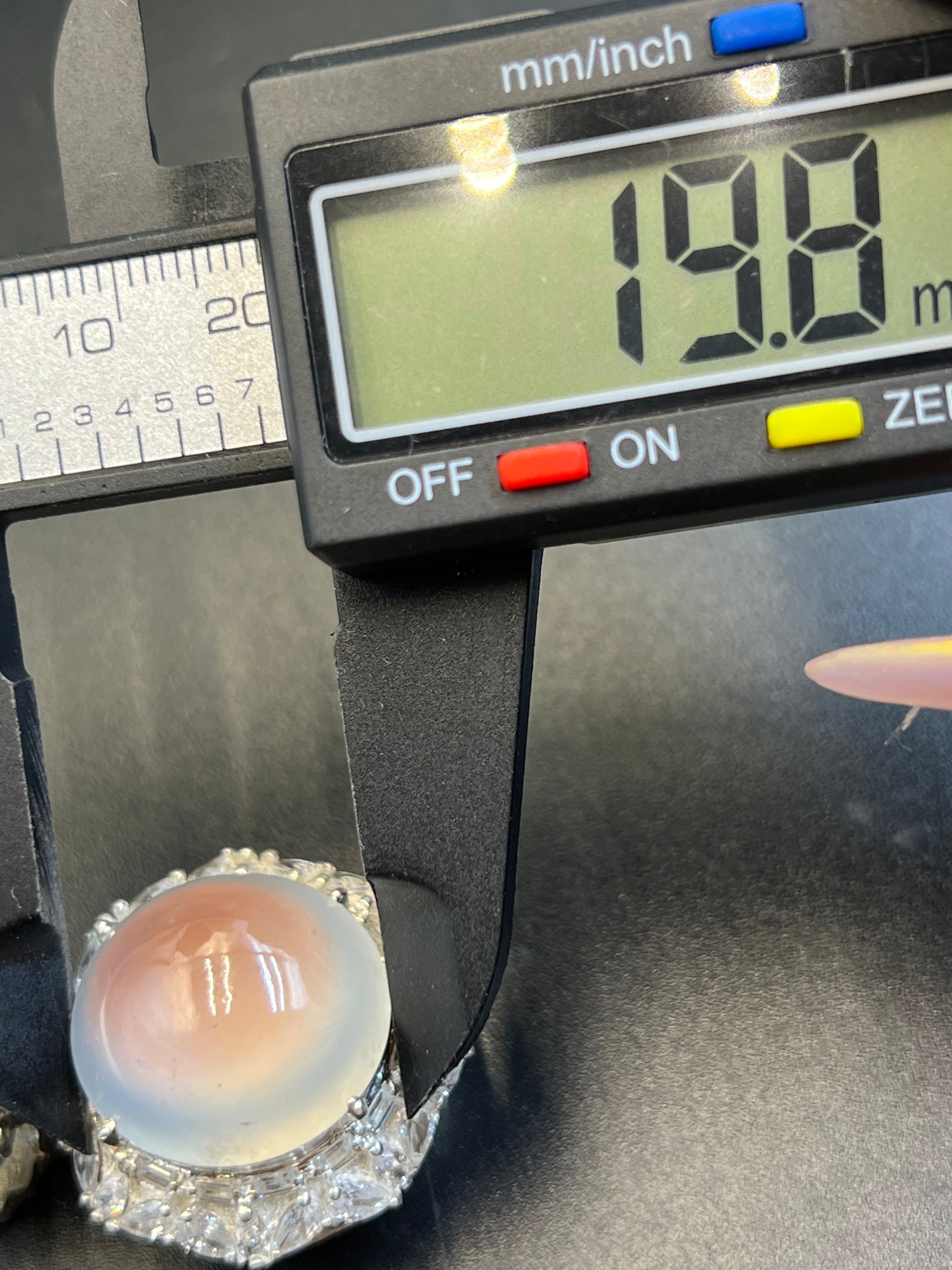 緬甸天然翡翠冰種蛋面首飾吊墜戒指