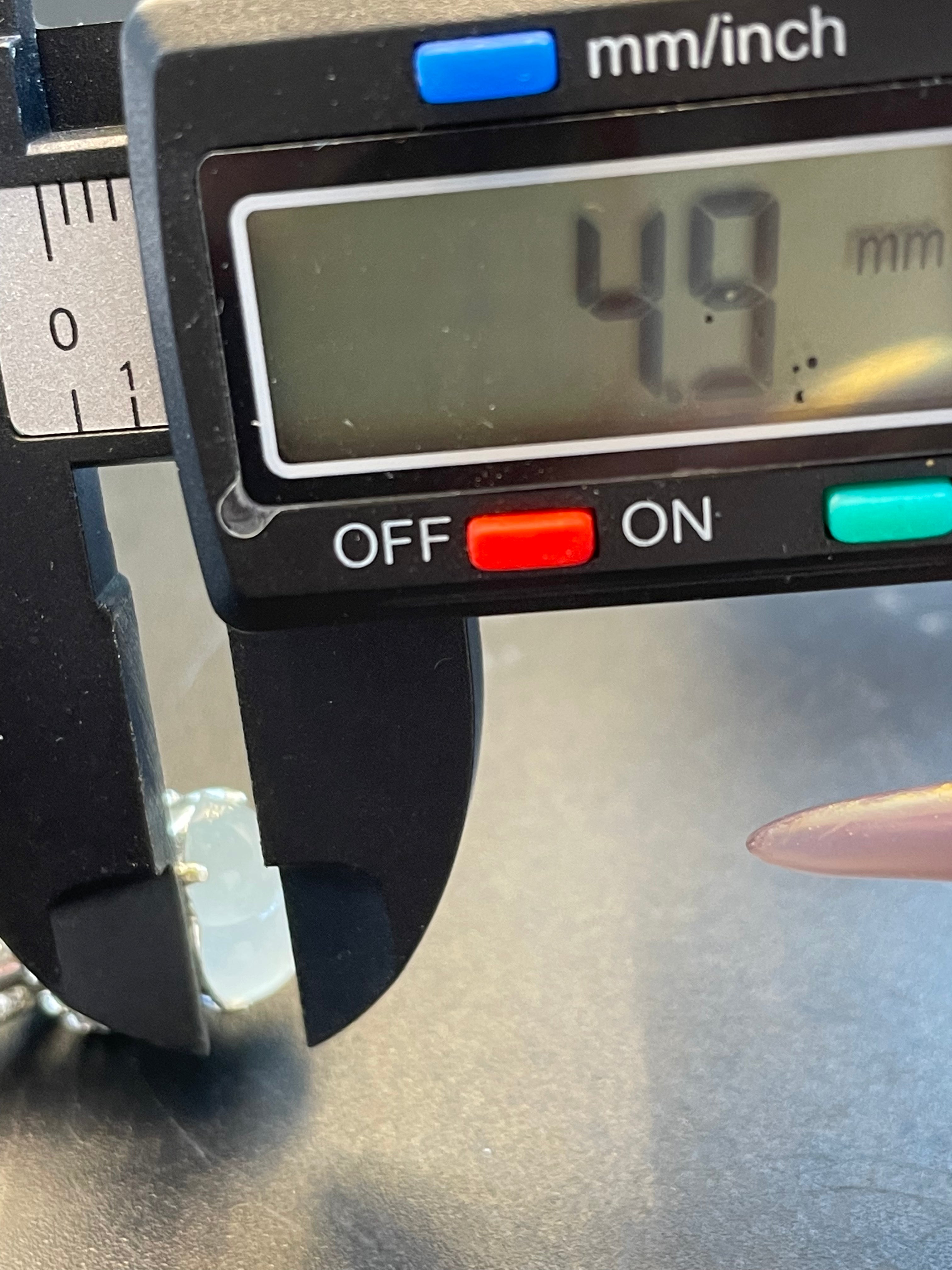 緬甸天然翡翠冰種福祿蛋面戒指