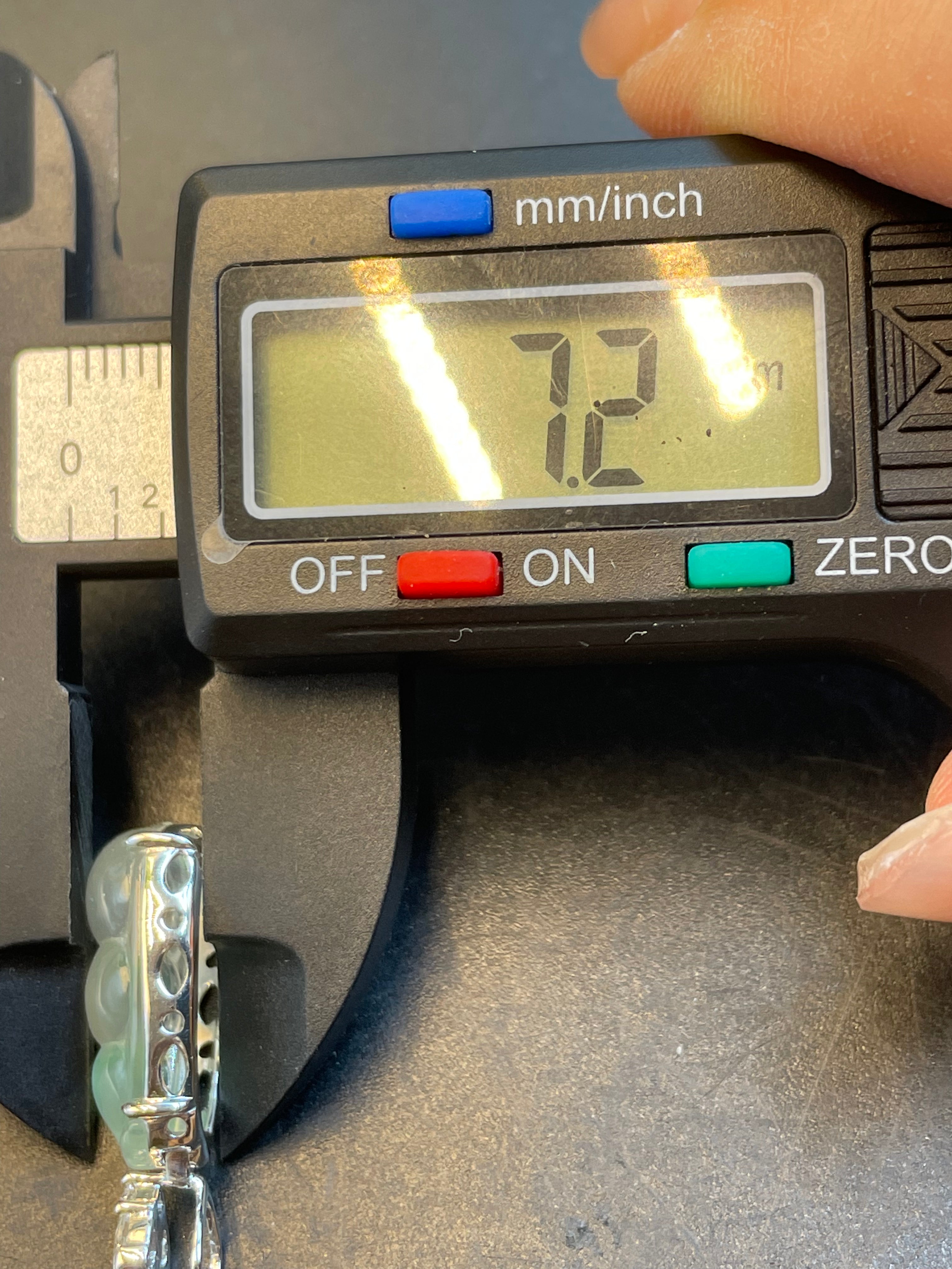 緬甸天然翡翠冰種福豆/三元及第吊墜