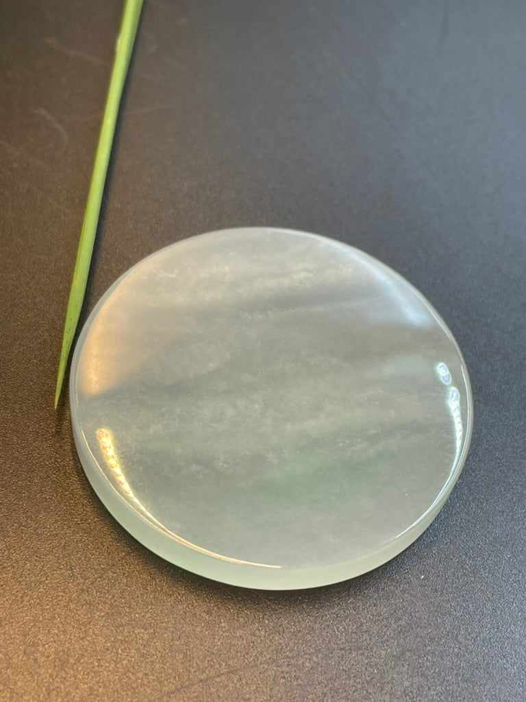 緬甸天然翡翠無事牌吊墜