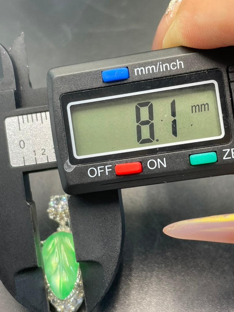 緬甸天然翡翠葉子/金枝玉葉吊墜