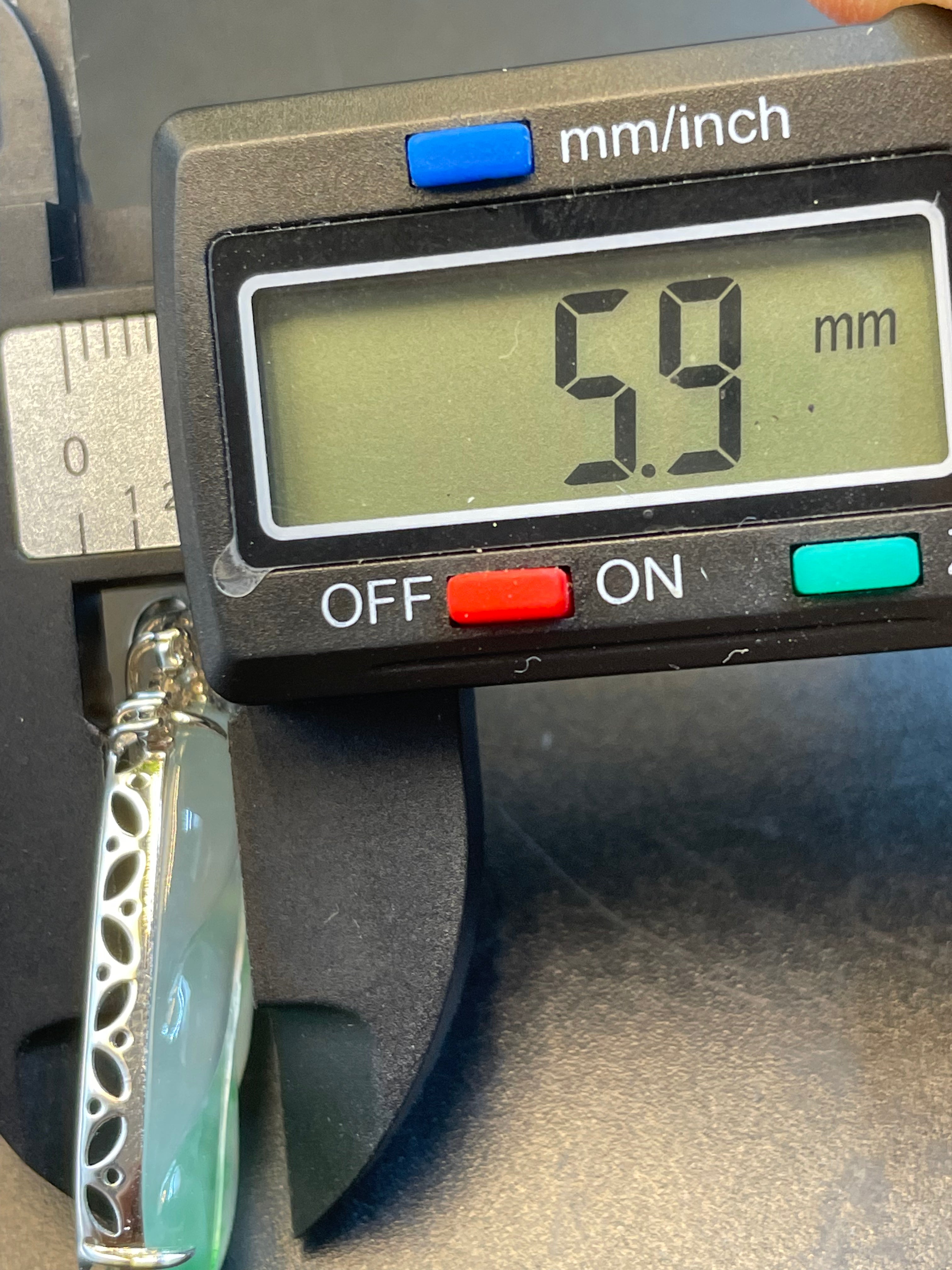 緬甸天然翡翠冰飄花葉子/金枝玉葉吊墜