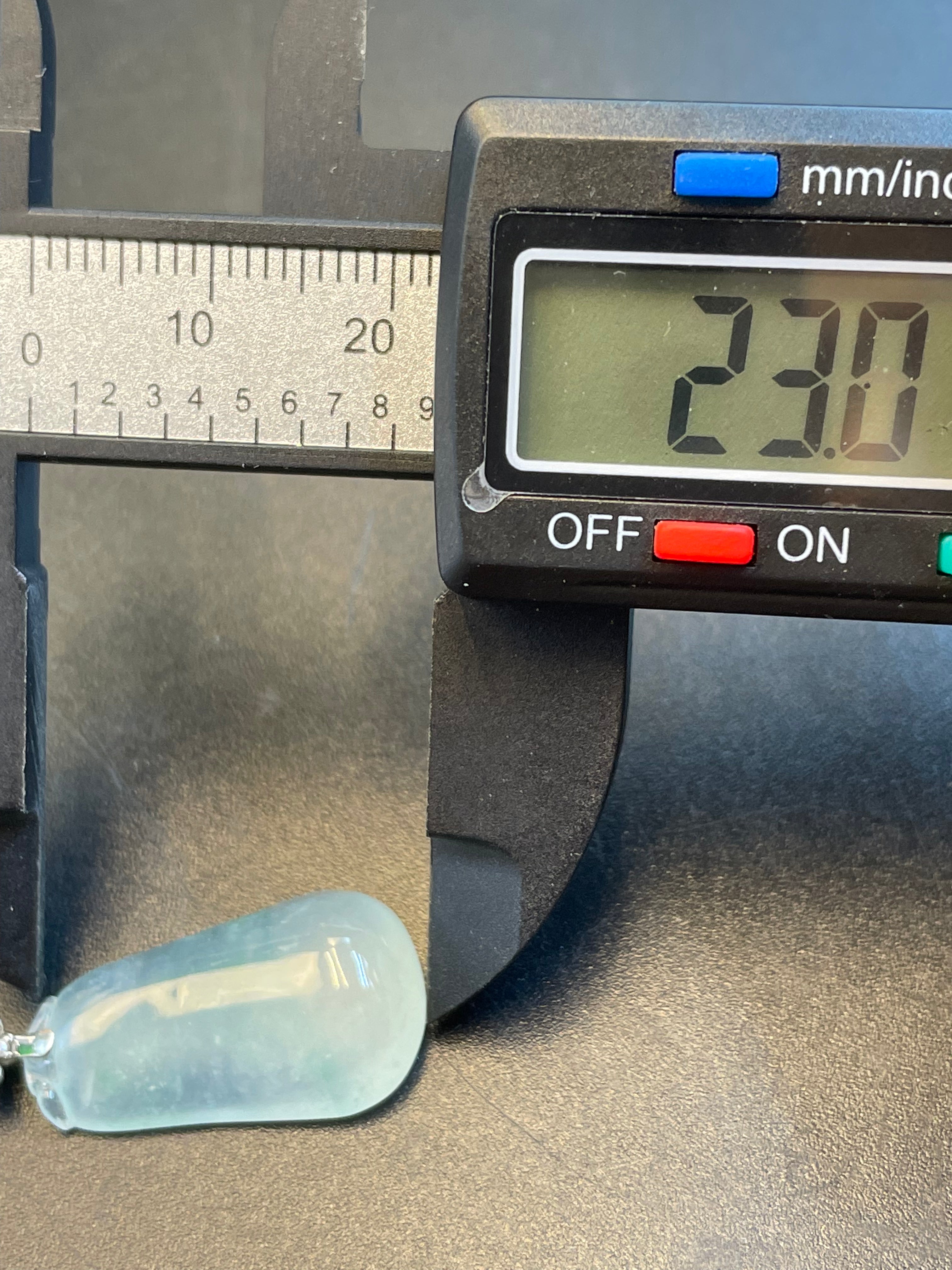 緬甸天然翡翠冰種福瓜吊墜