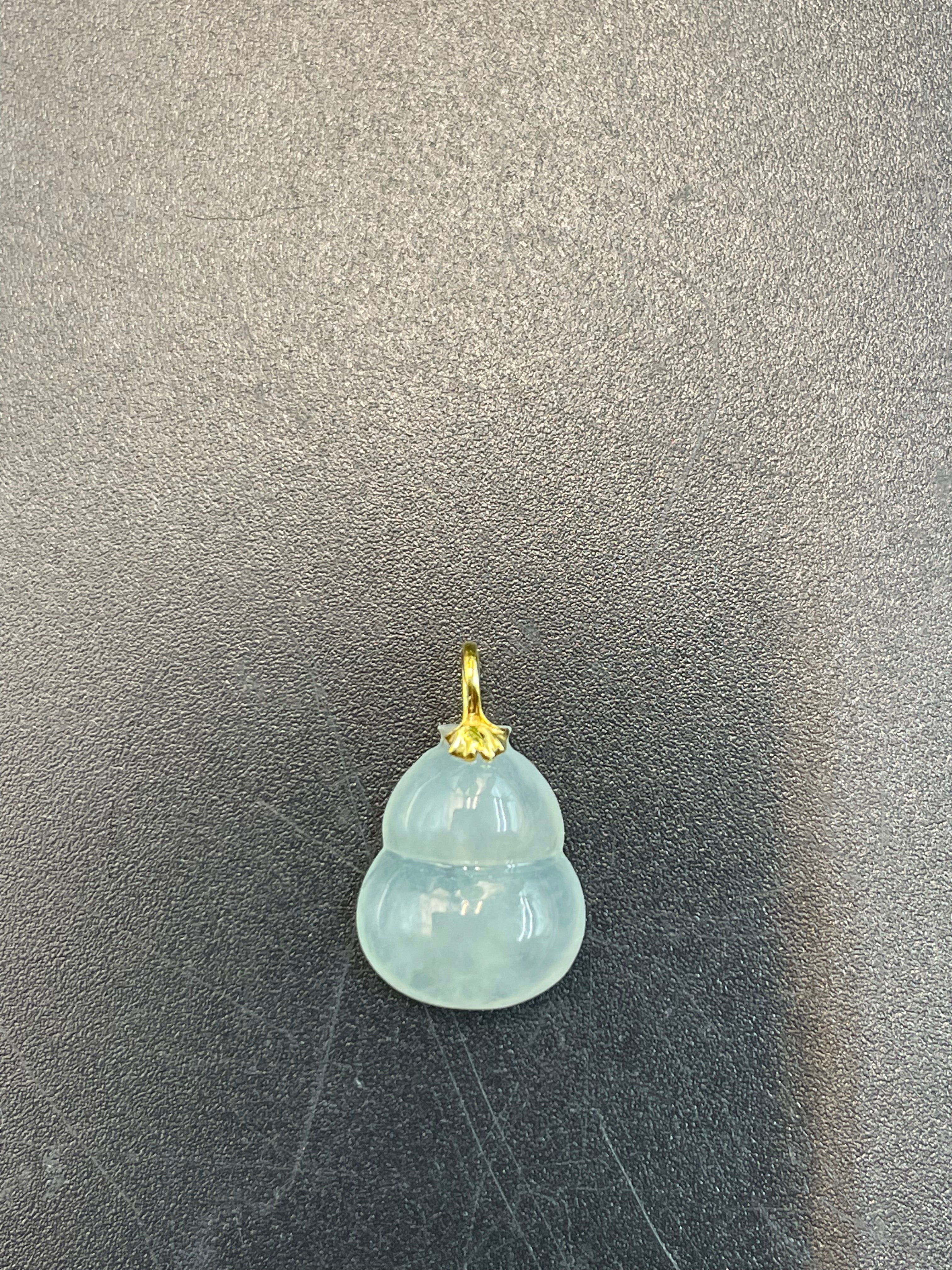 緬甸天然翡翠福祿吊墜