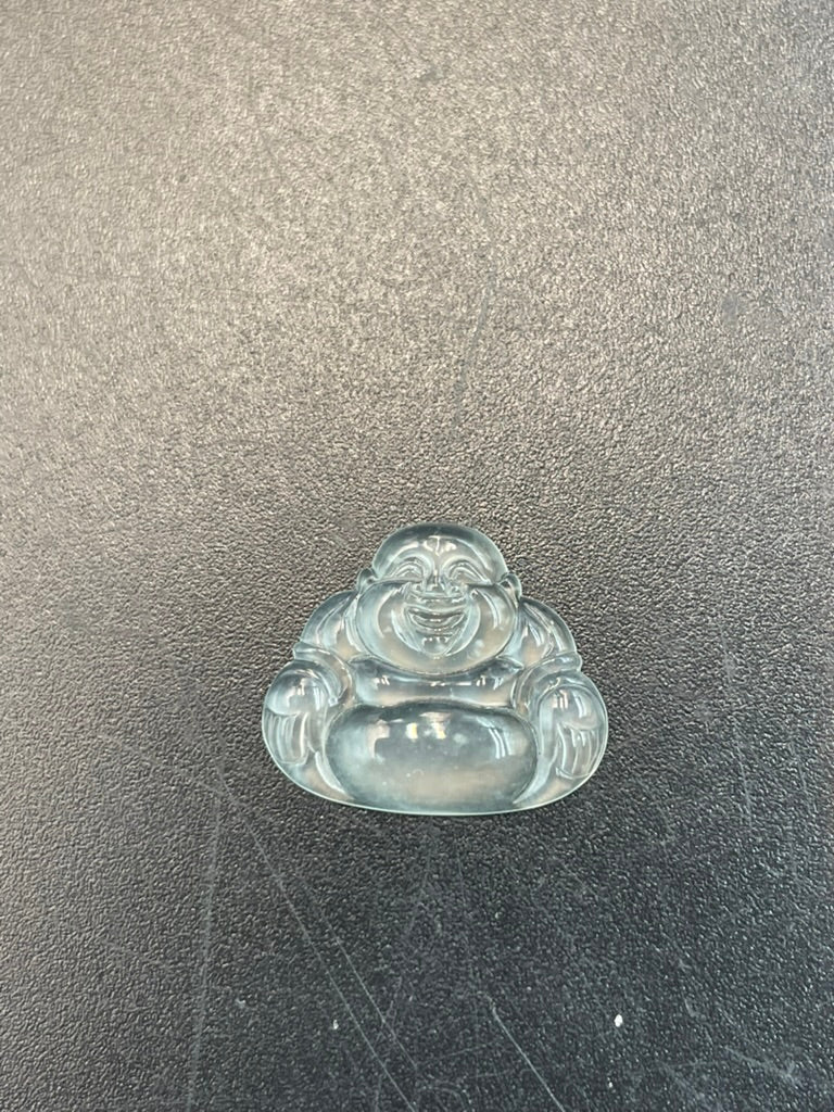 緬甸天然翡翠冰種彌勒吊墜
