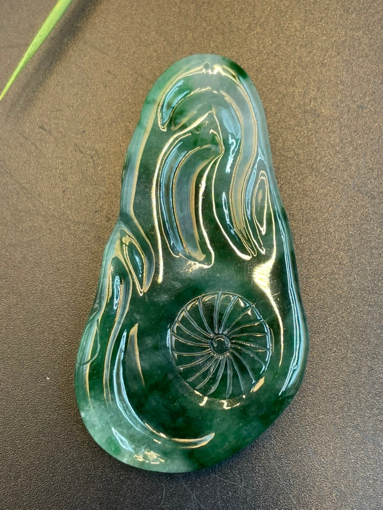 緬甸天然翡翠雙面相吊墜