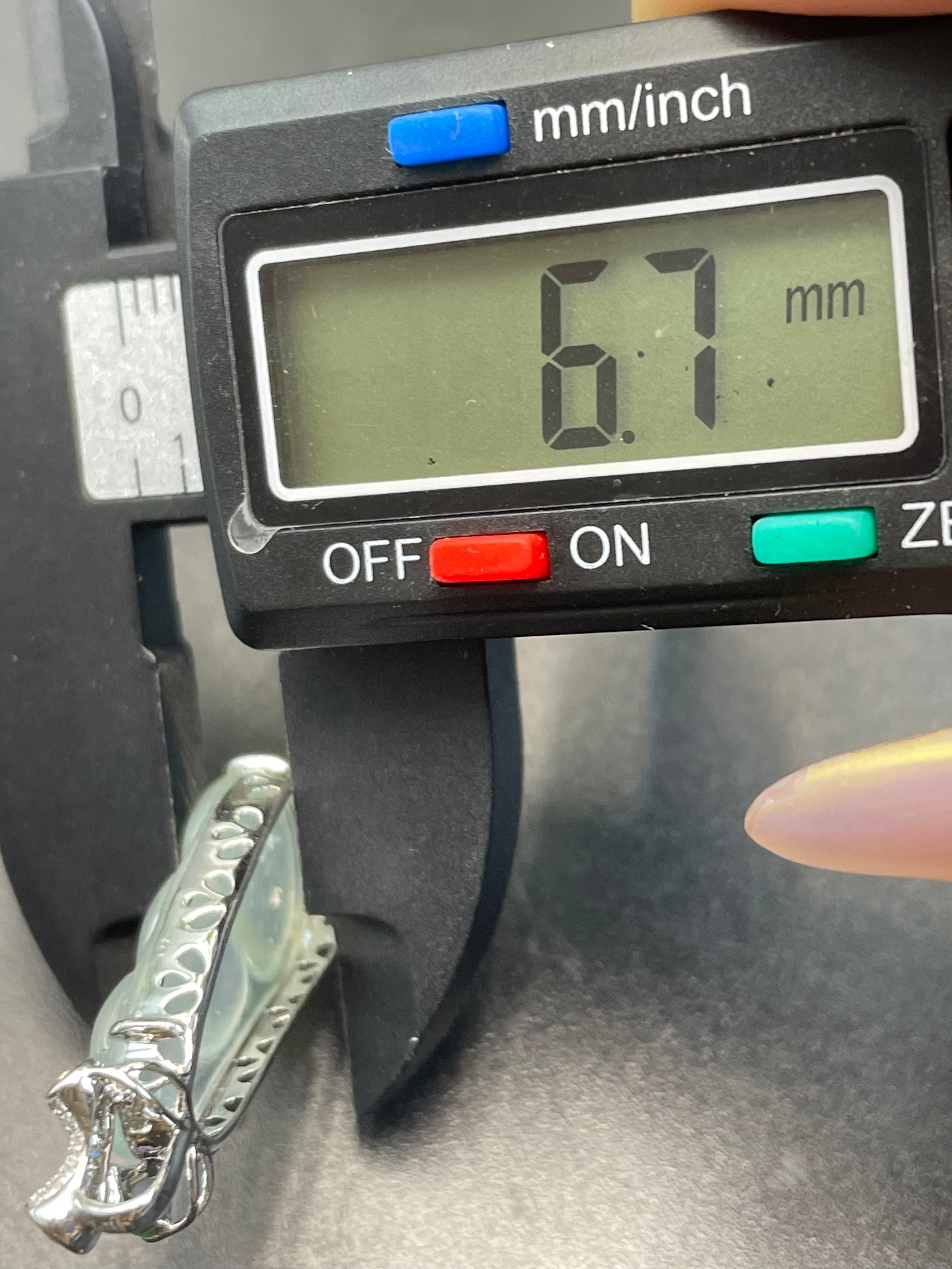 緬甸天然翡翠福豆/三元及第吊墜