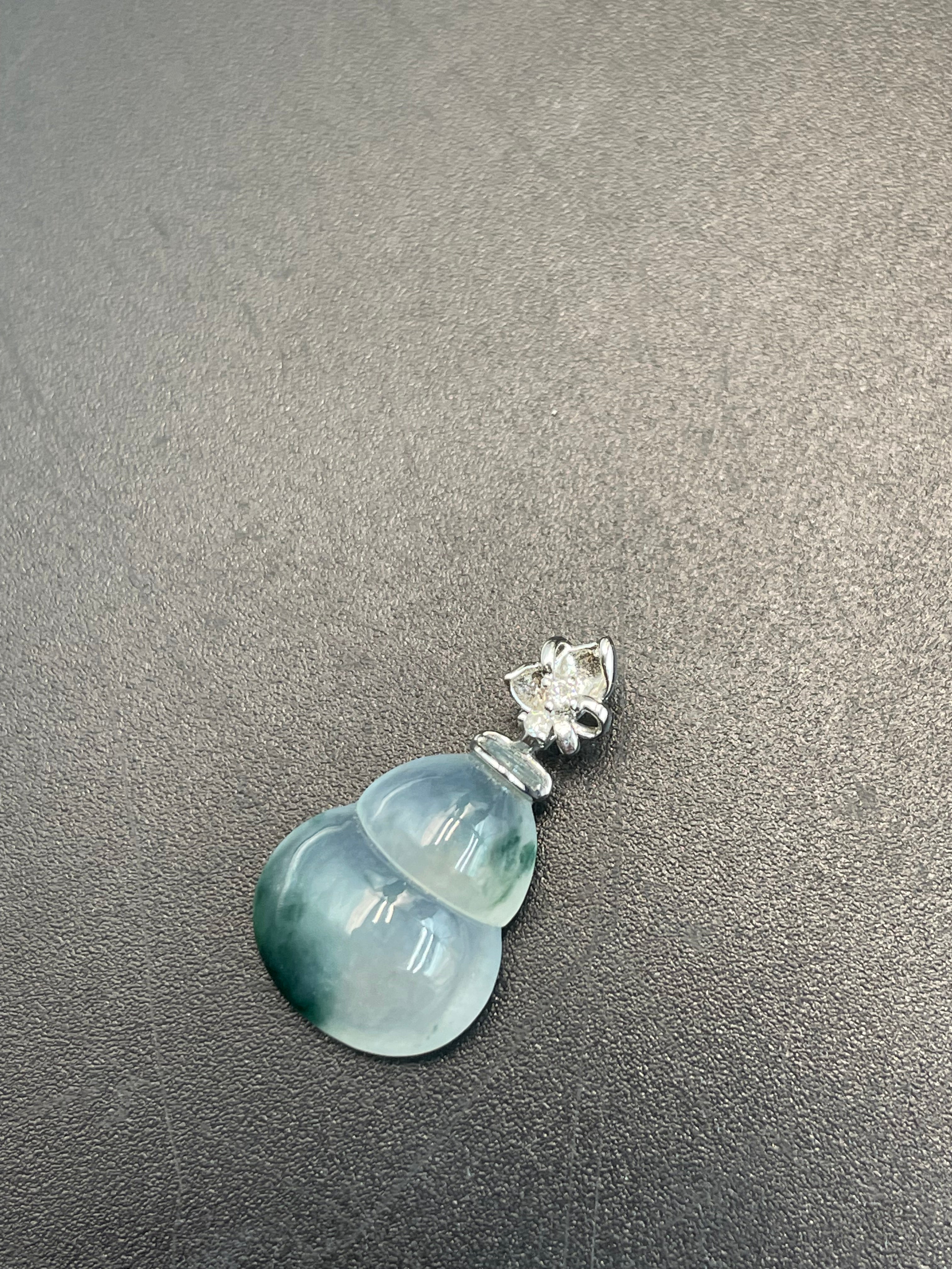 緬甸天然翡翠福祿吊墜