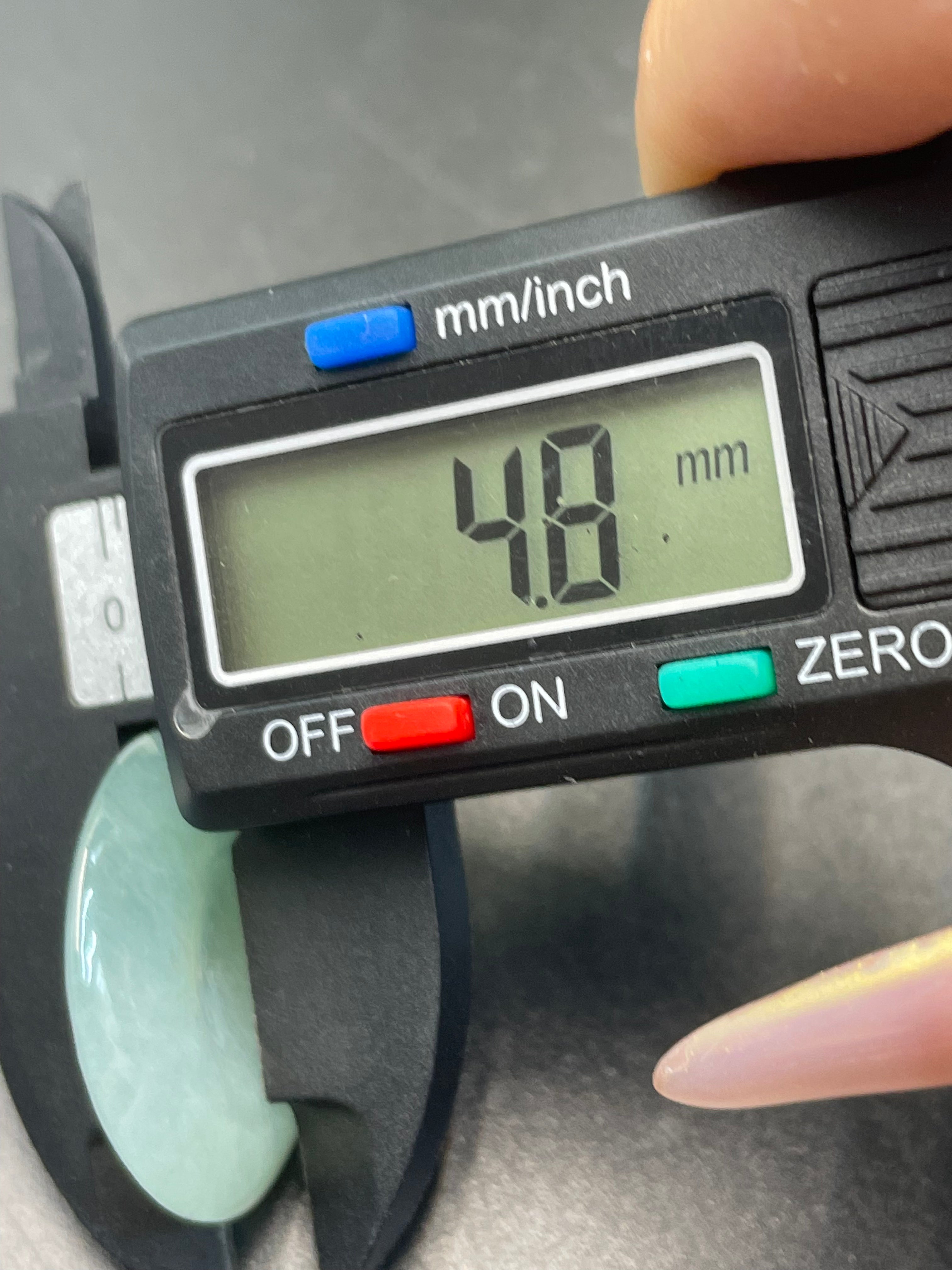 緬甸天然翡翠平安扣吊墜